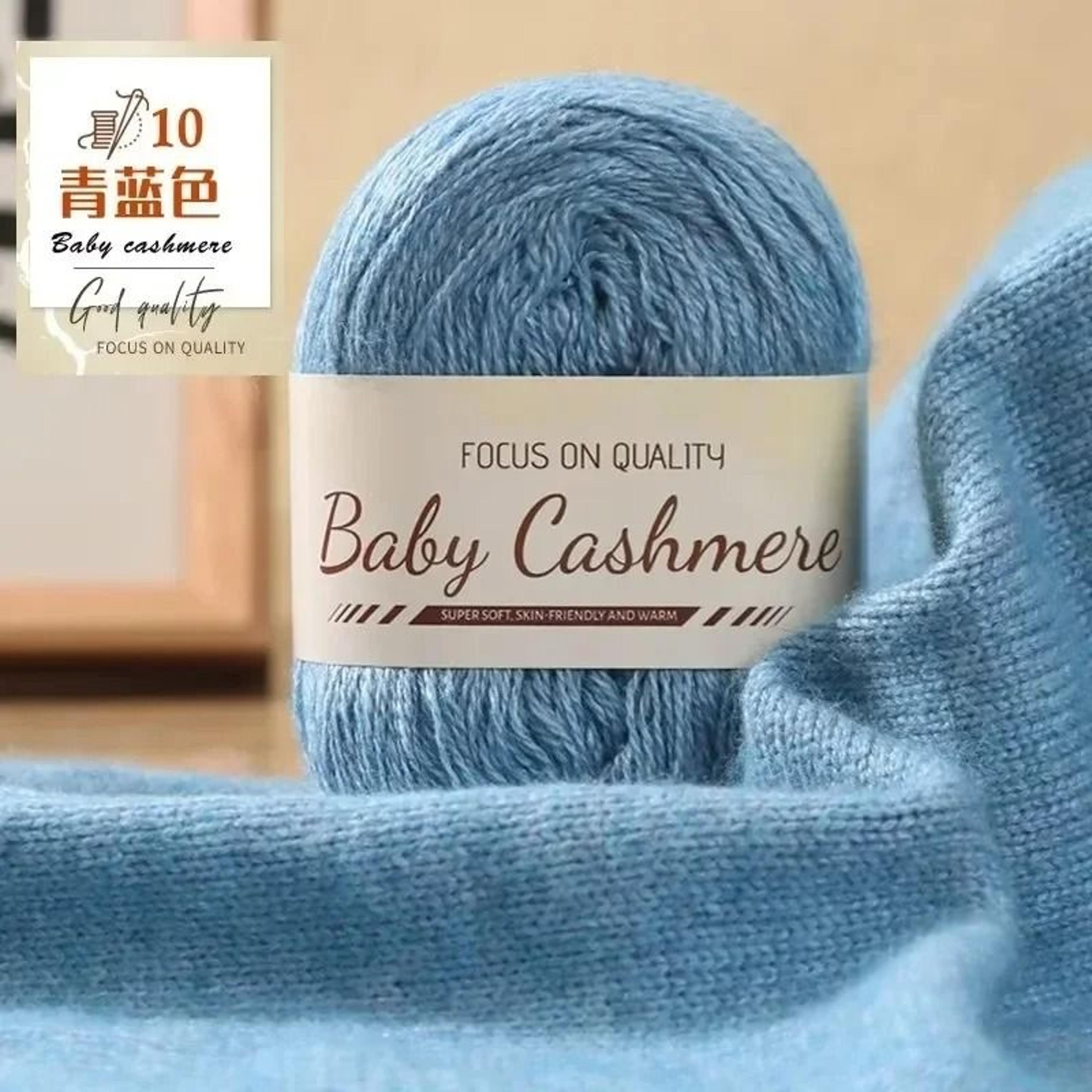 50g Soft Mohair Cashmere Thin Wool Yarn Roll For DIY Hand Crochet And Fine Knitting 13