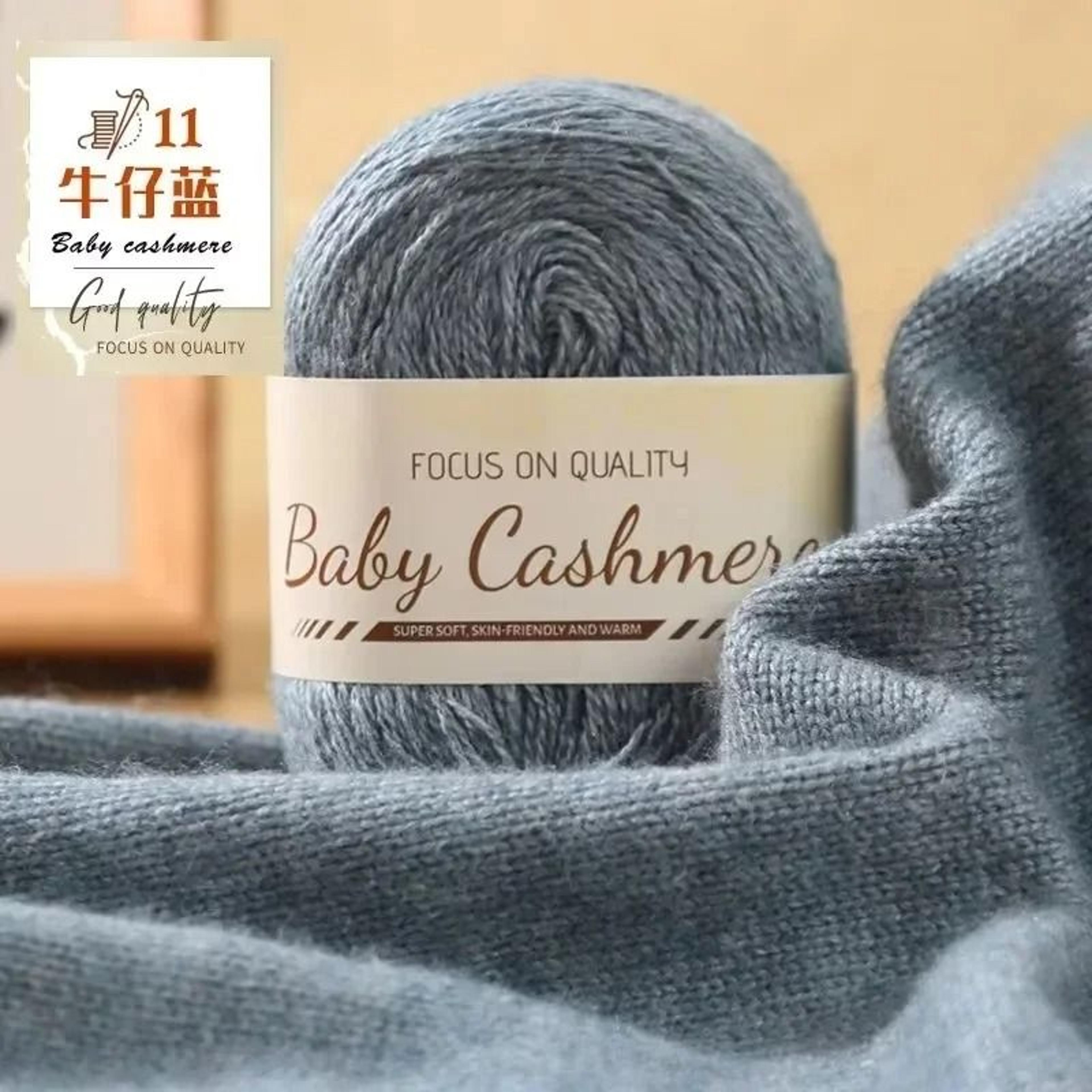 50g Soft Mohair Cashmere Thin Wool Yarn Roll For DIY Hand Crochet And Fine Knitting 14
