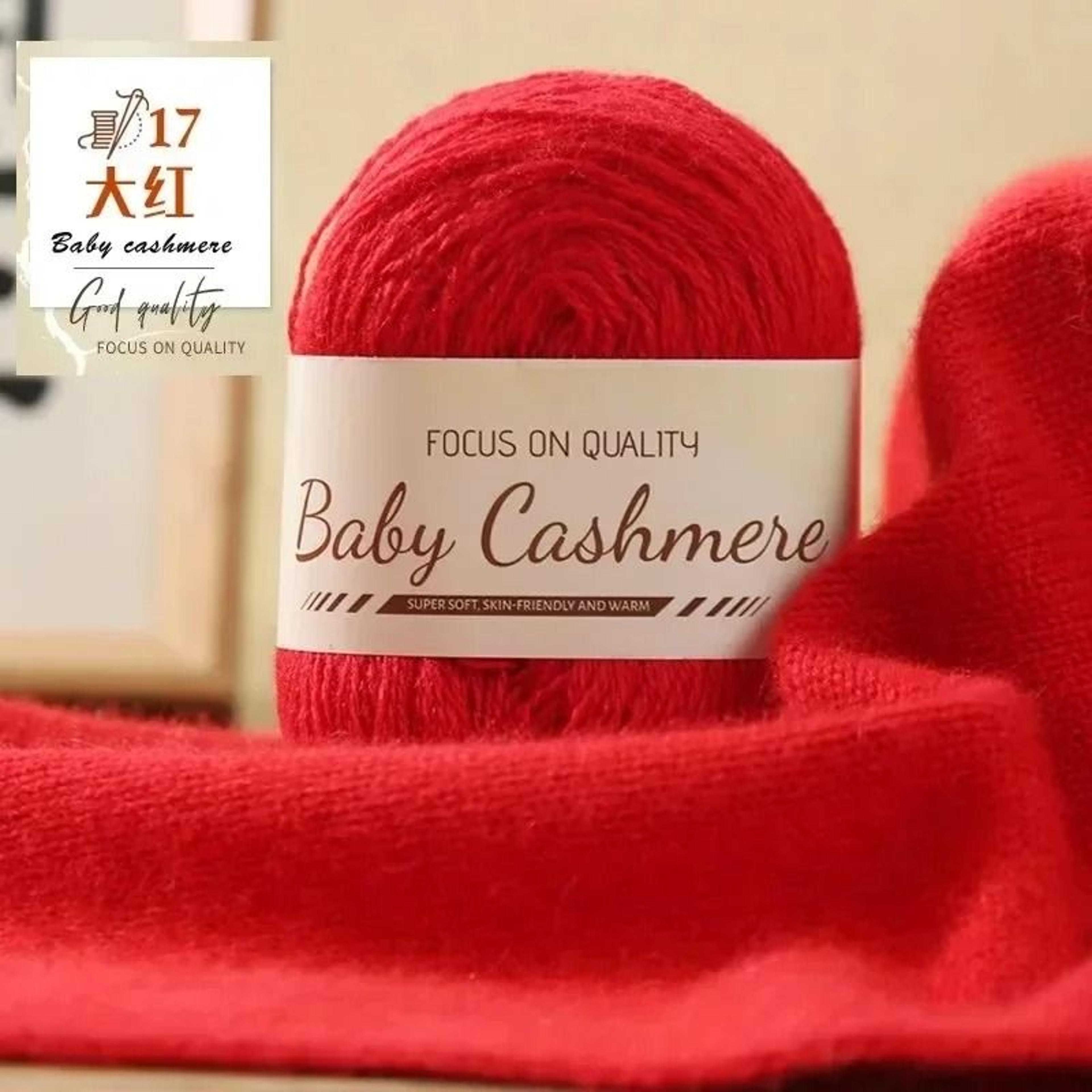 50g Soft Mohair Cashmere Thin Wool Yarn Roll For DIY Hand Crochet And Fine Knitting 18