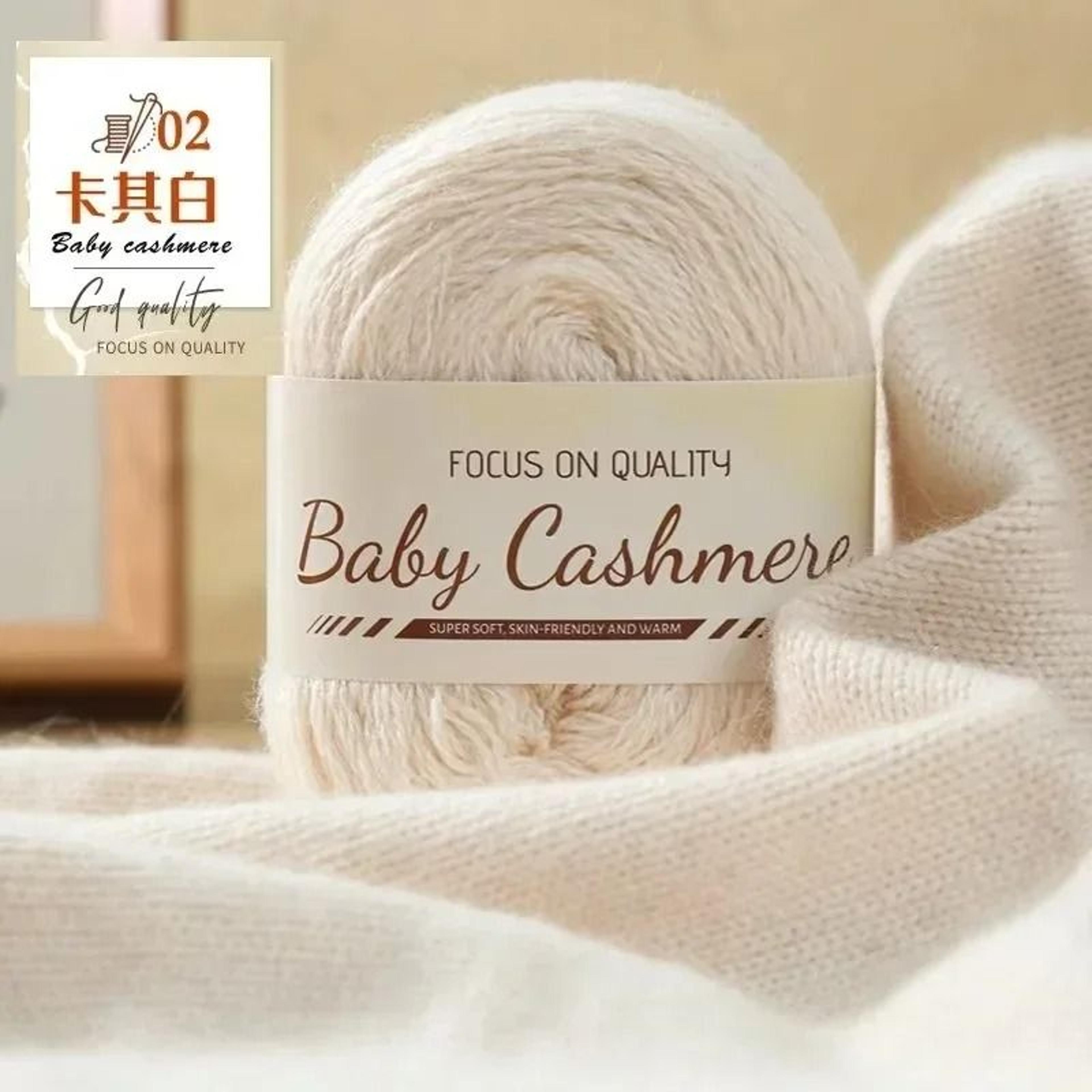 50g Soft Mohair Cashmere Thin Wool Yarn Roll For DIY Hand Crochet And Fine Knitting 8