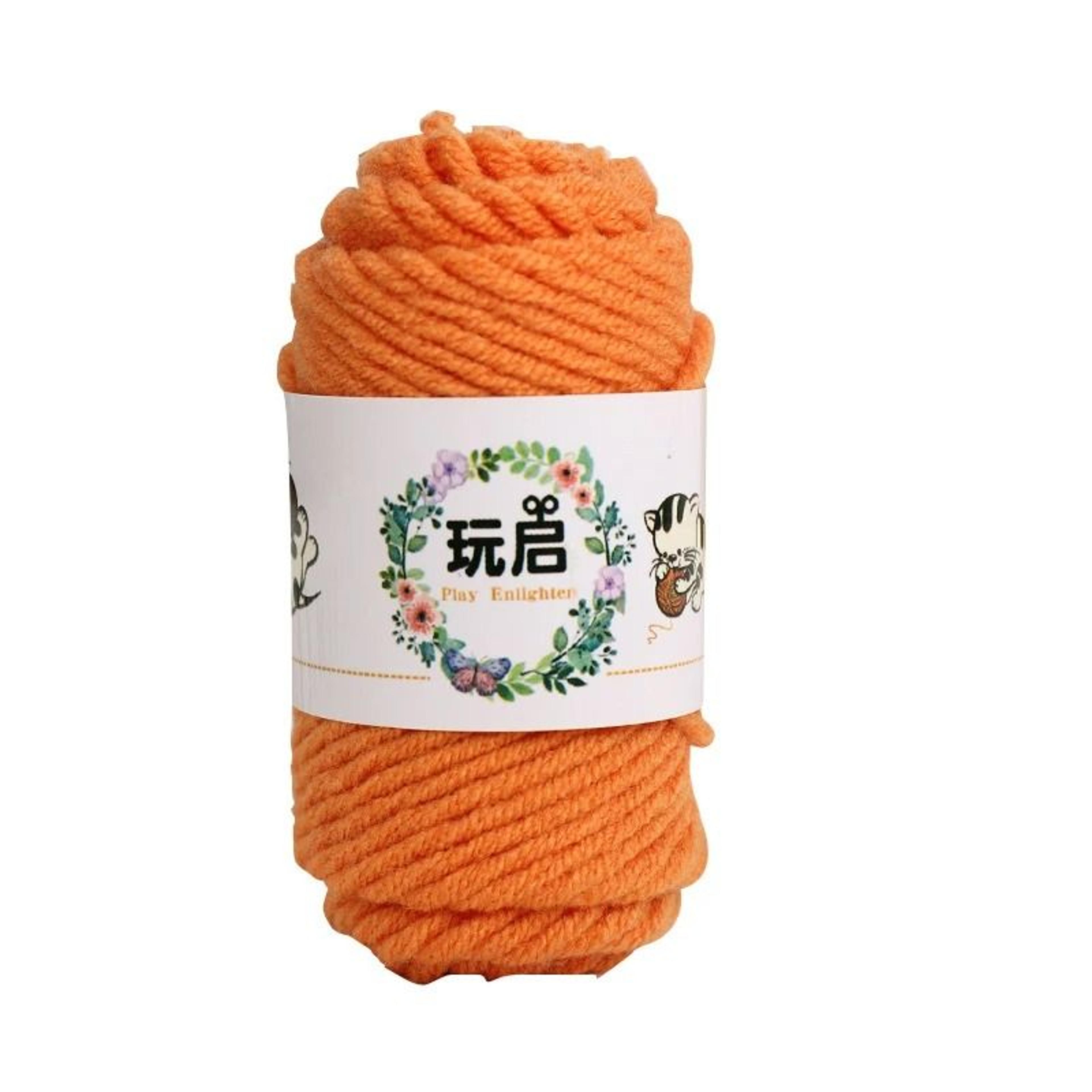 10g 5Ply Baby Milk Soft Cotton Wool Yarn Mini Roll For Crochet Sweaters Dolls Hats Crafts 5