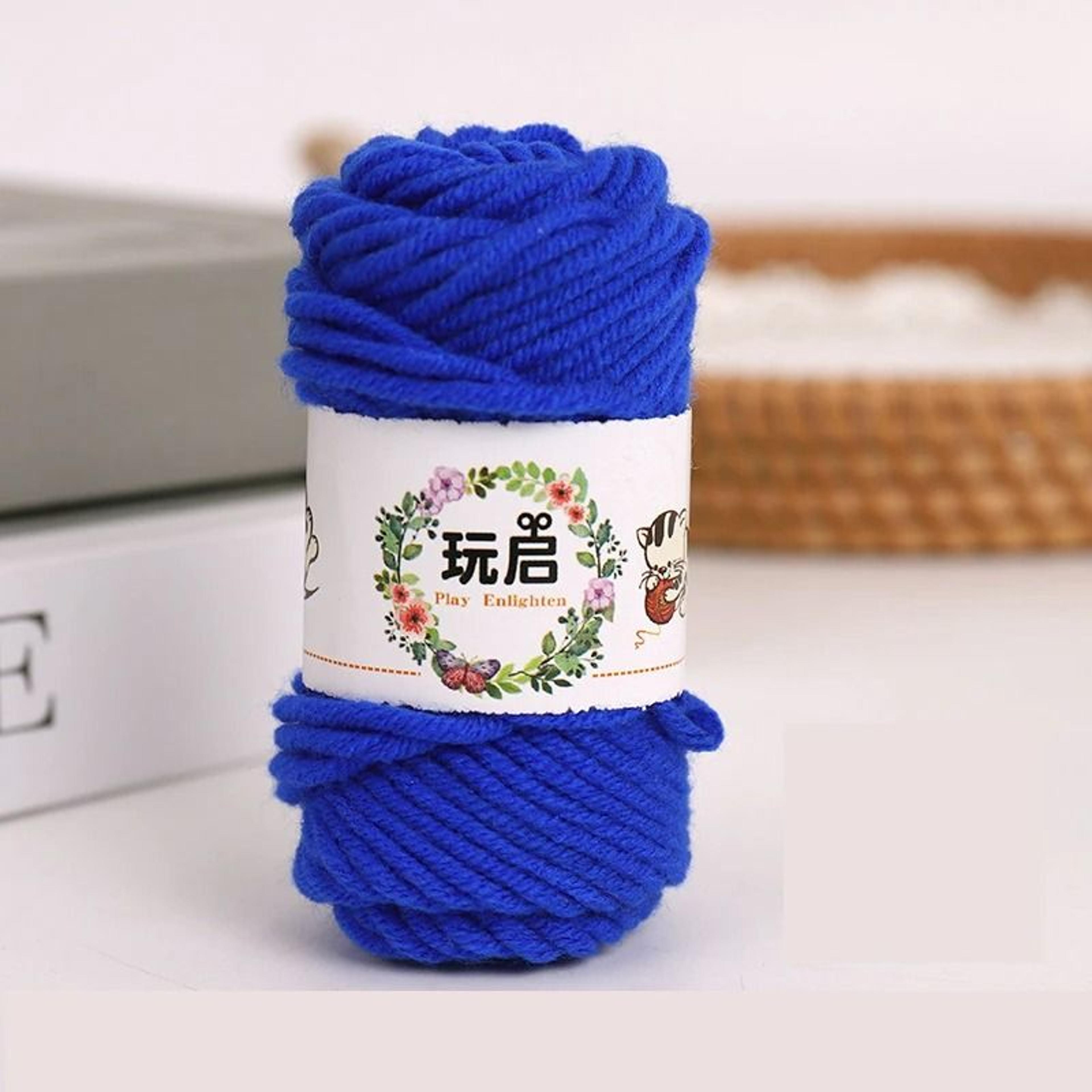 10g 5Ply Baby Milk Soft Cotton Wool Yarn Mini Roll For Crochet Sweaters Dolls Hats Crafts 6