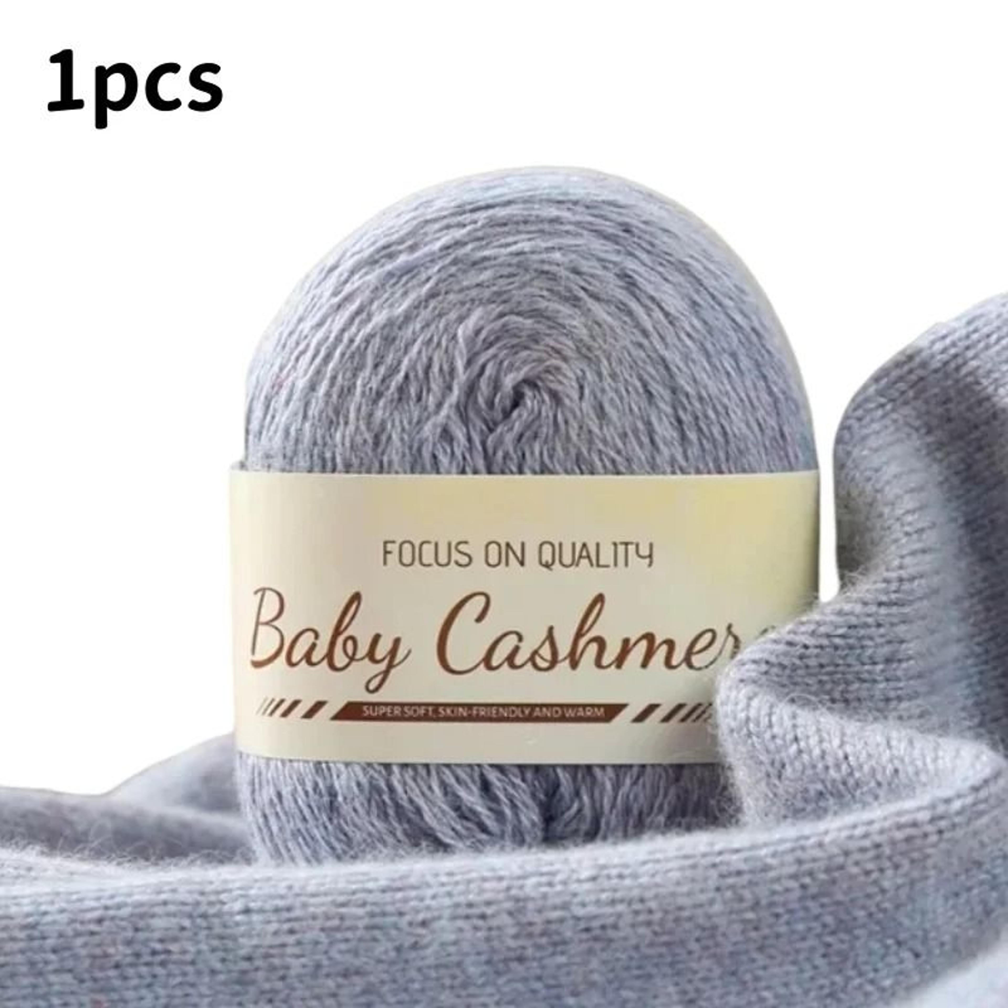 50g UltraSoft Mohair Cashmere Yarn Roll Thin Fluffy Wool Thread For Hand Crochet And DIY Fine Knitt 9