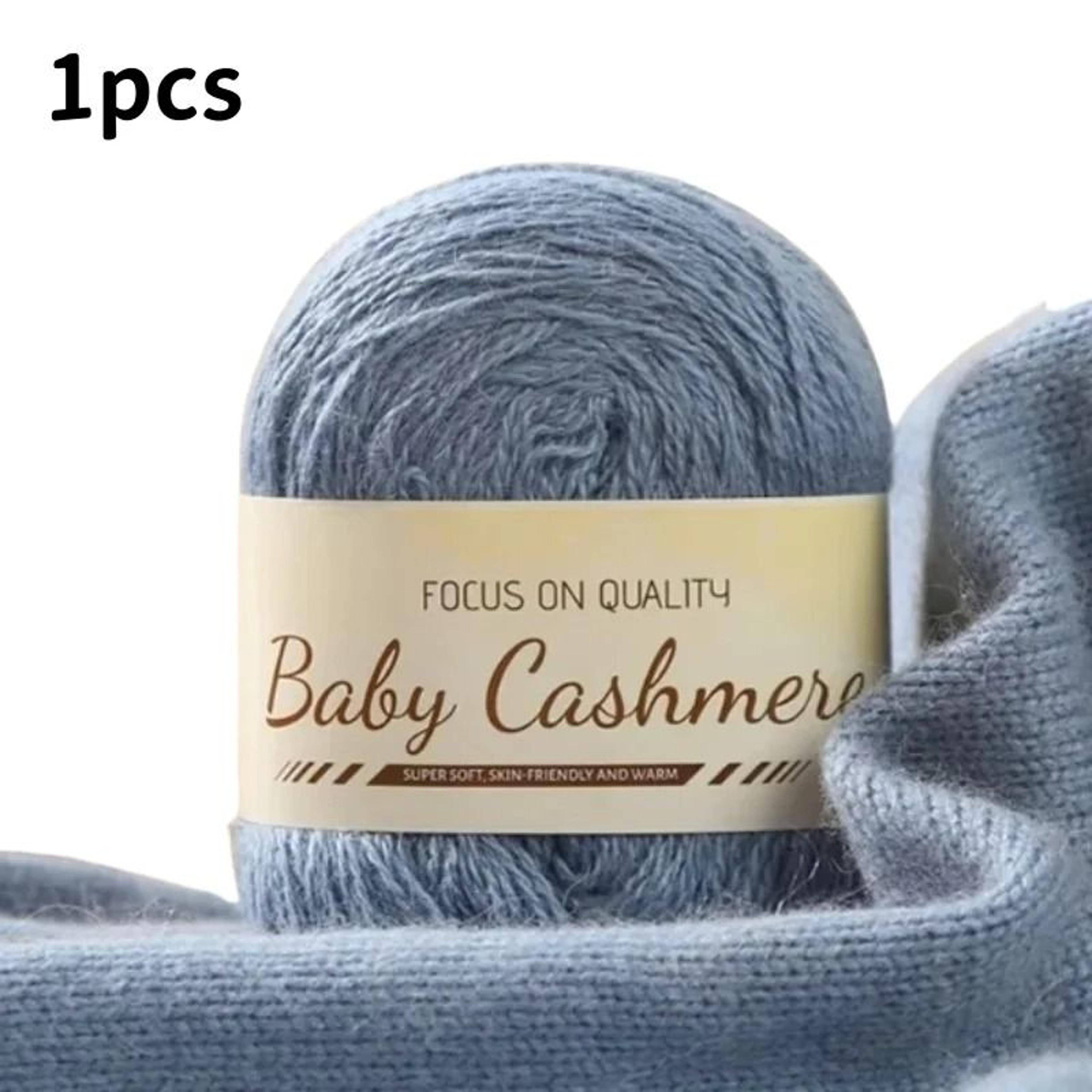 50g UltraSoft Mohair Cashmere Yarn Roll Thin Fluffy Wool Thread For Hand Crochet And DIY Fine Knitt 10