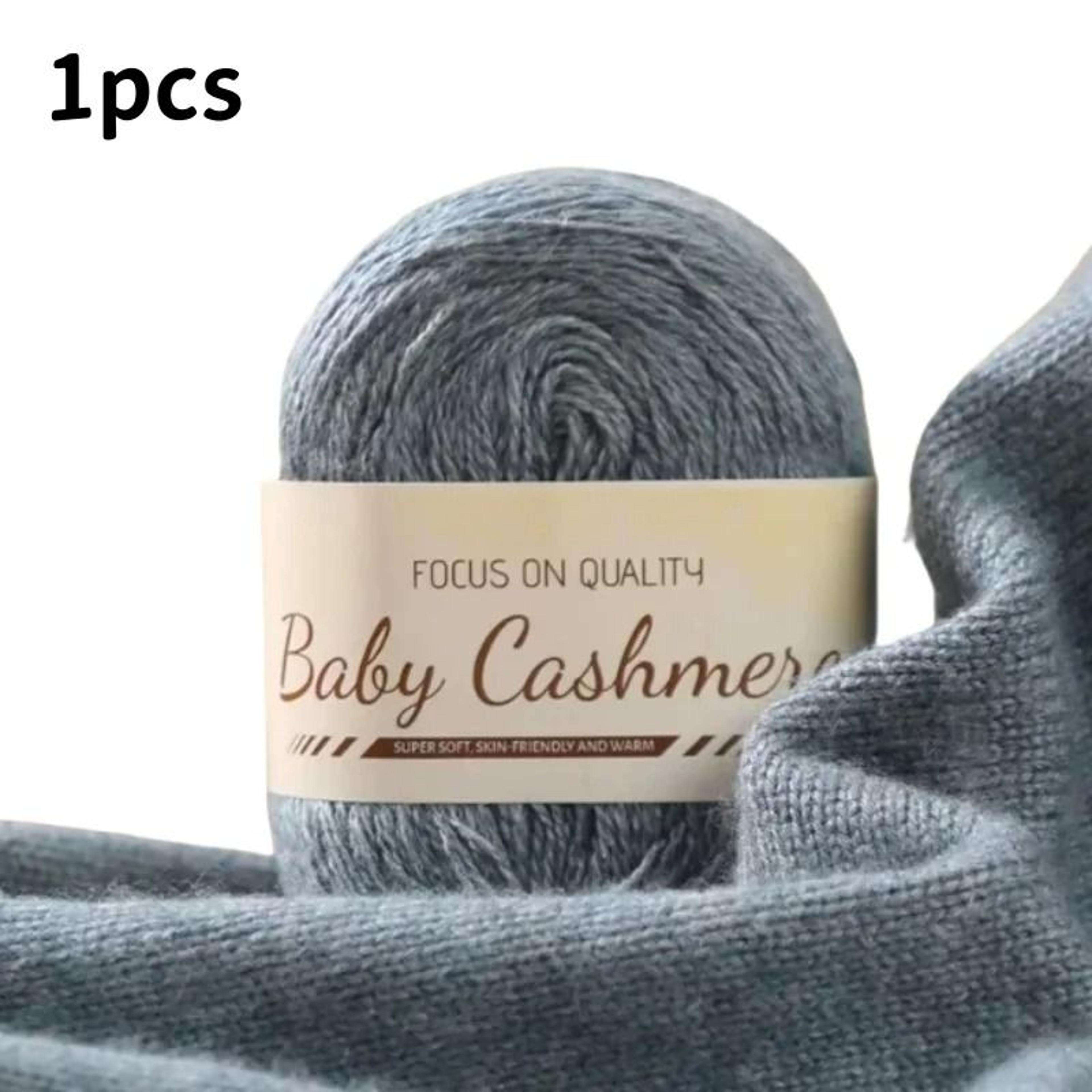 50g UltraSoft Mohair Cashmere Yarn Roll Thin Fluffy Wool Thread For Hand Crochet And DIY Fine Knitt 11
