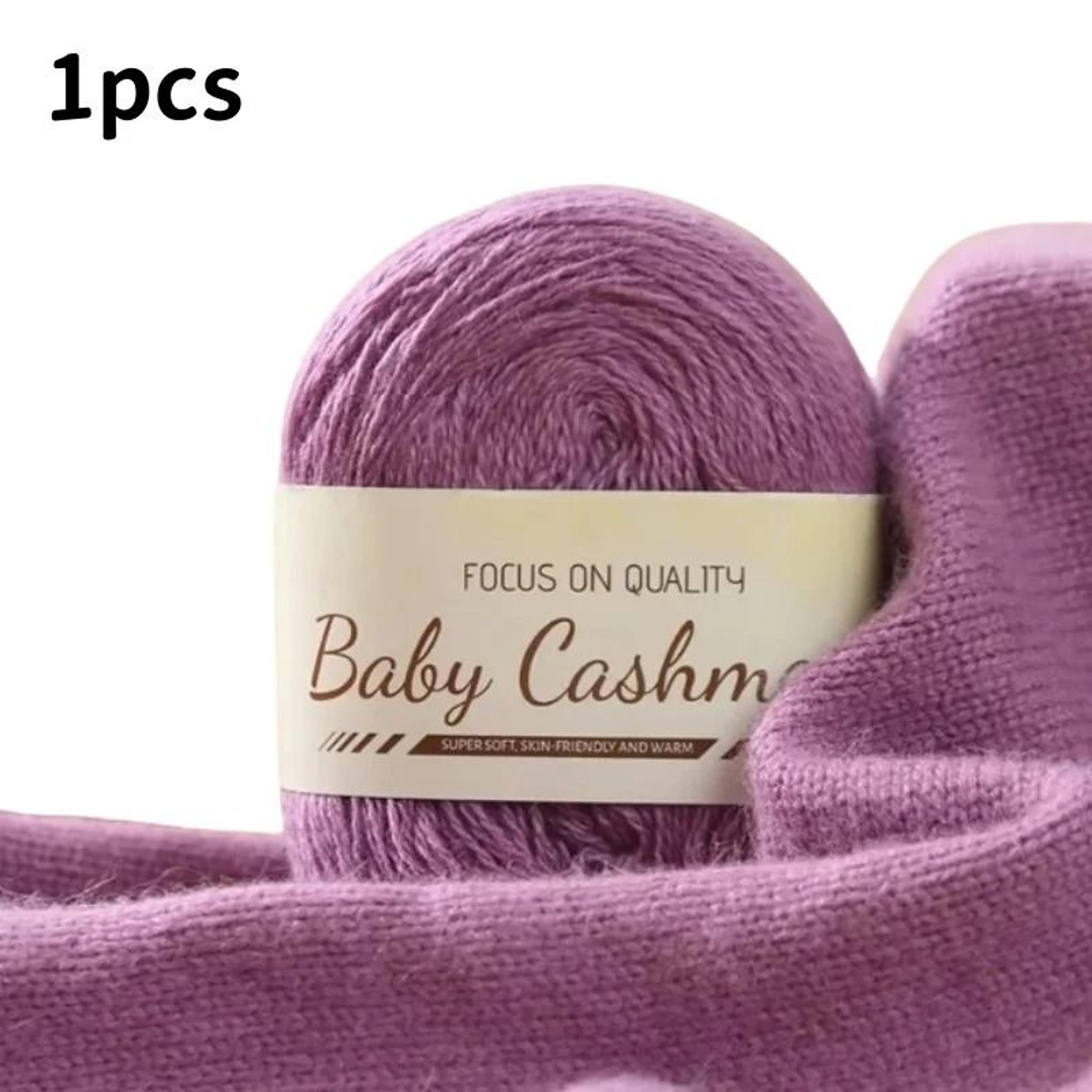 50g UltraSoft Mohair Cashmere Yarn Roll Thin Fluffy Wool Thread For Hand Crochet And DIY Fine Knitt 20