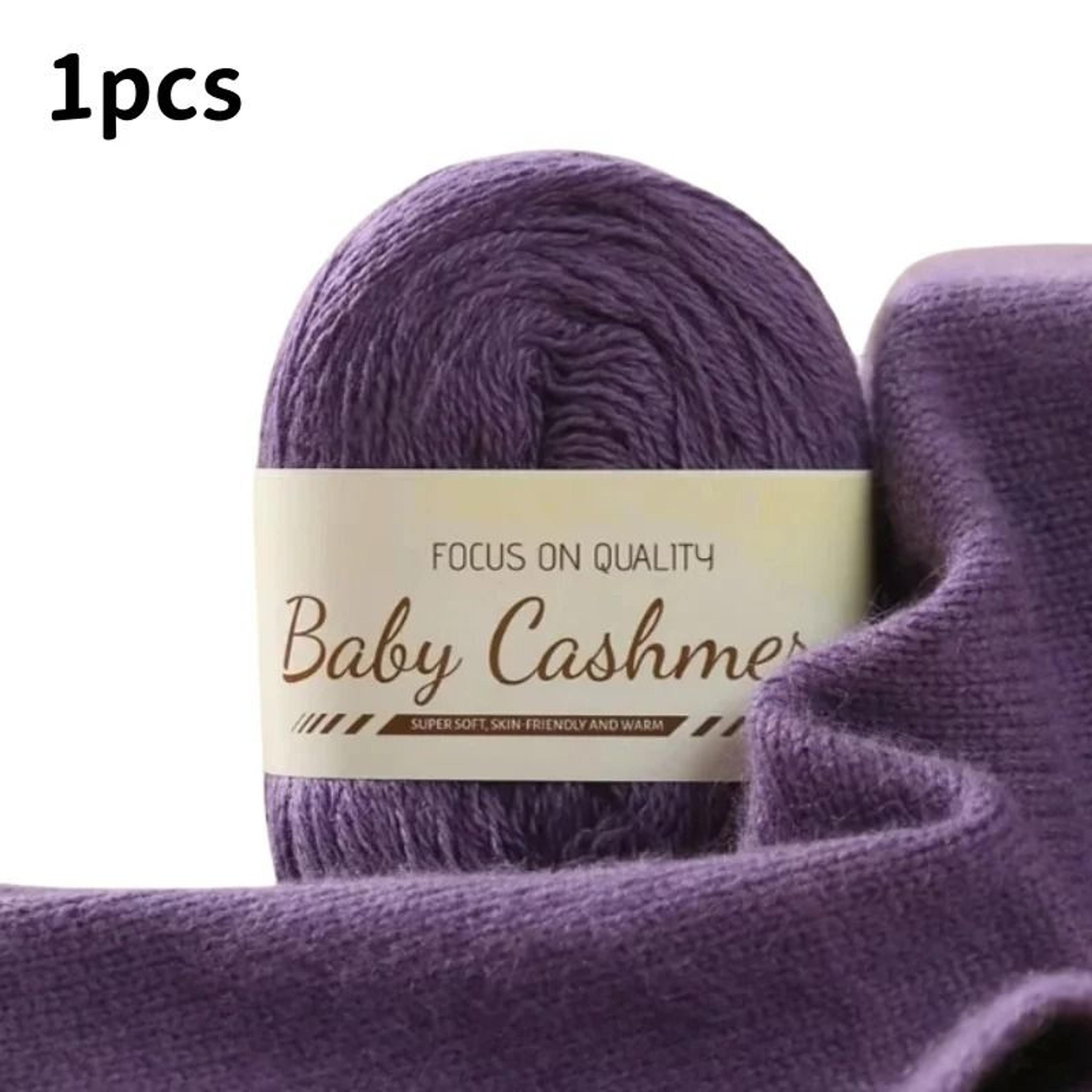 50g UltraSoft Mohair Cashmere Yarn Roll Thin Fluffy Wool Thread For Hand Crochet And DIY Fine Knitt 21