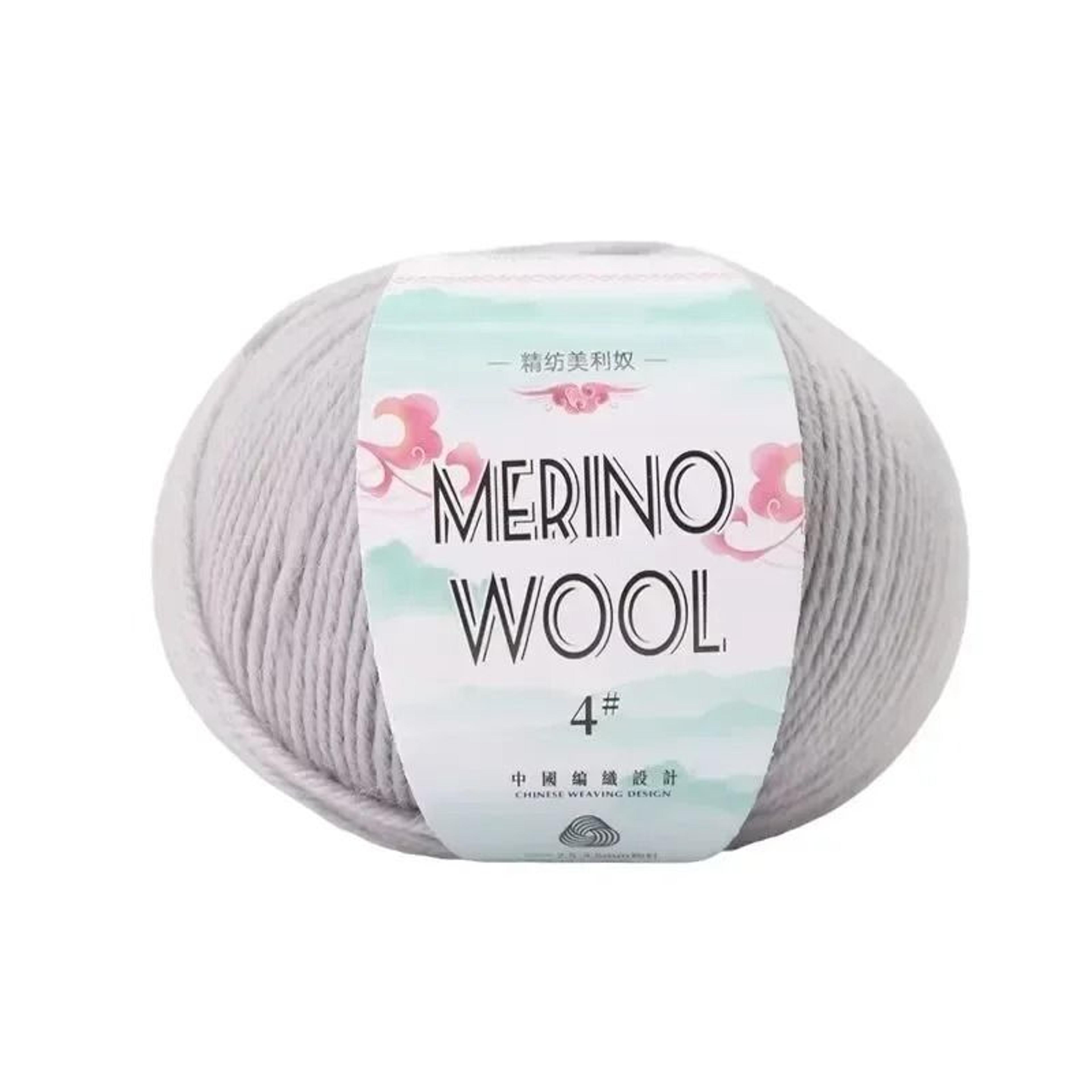 50g Merino Wool Yarn Ball Coarse Wool Thread For DIY Hand Knitting Sweaters And Scarves 4