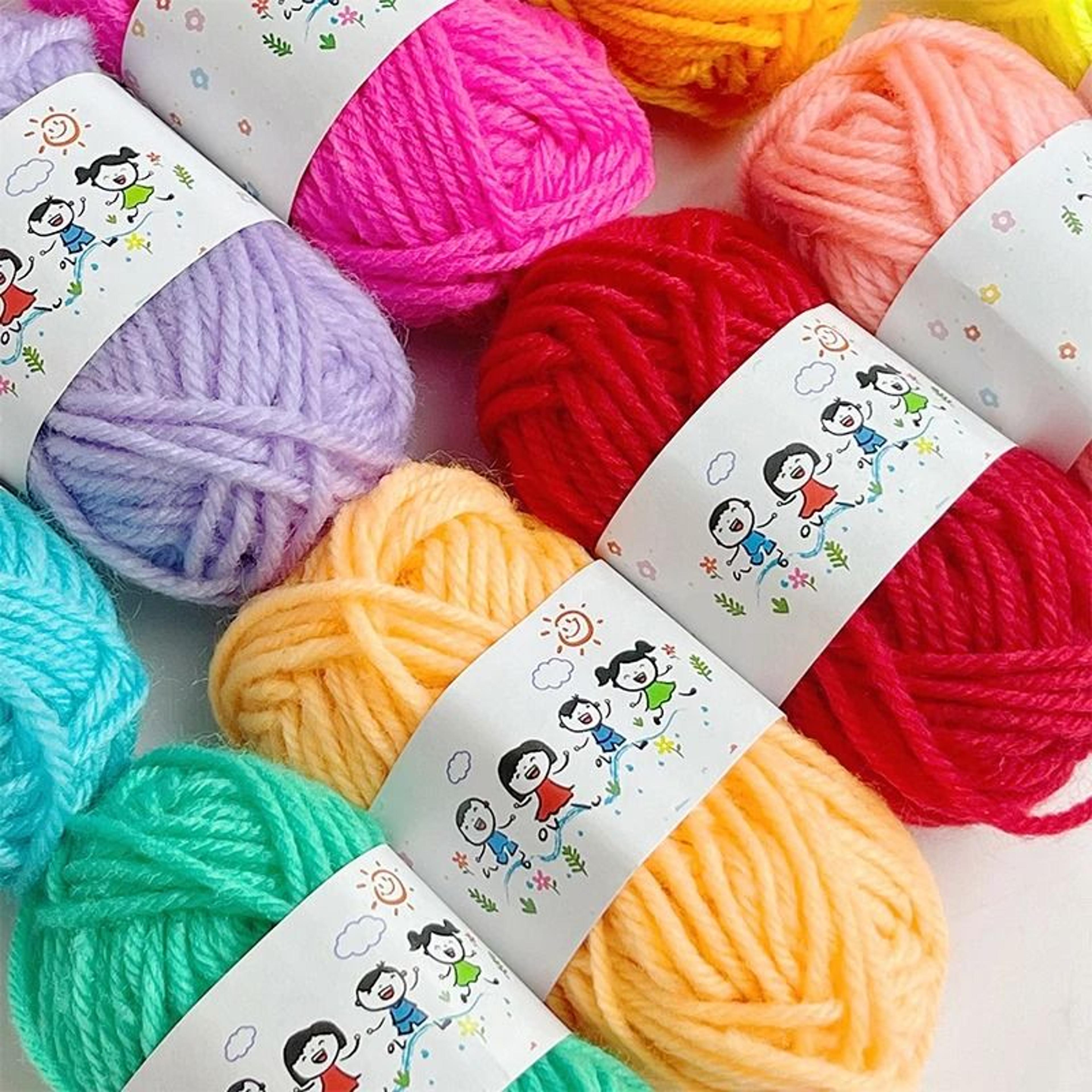 12Pcs Set Soft Cotton Wool Blend Yarn Fine Quality HandKnitting Thread For DIY Crochet Sweaters Sca 5