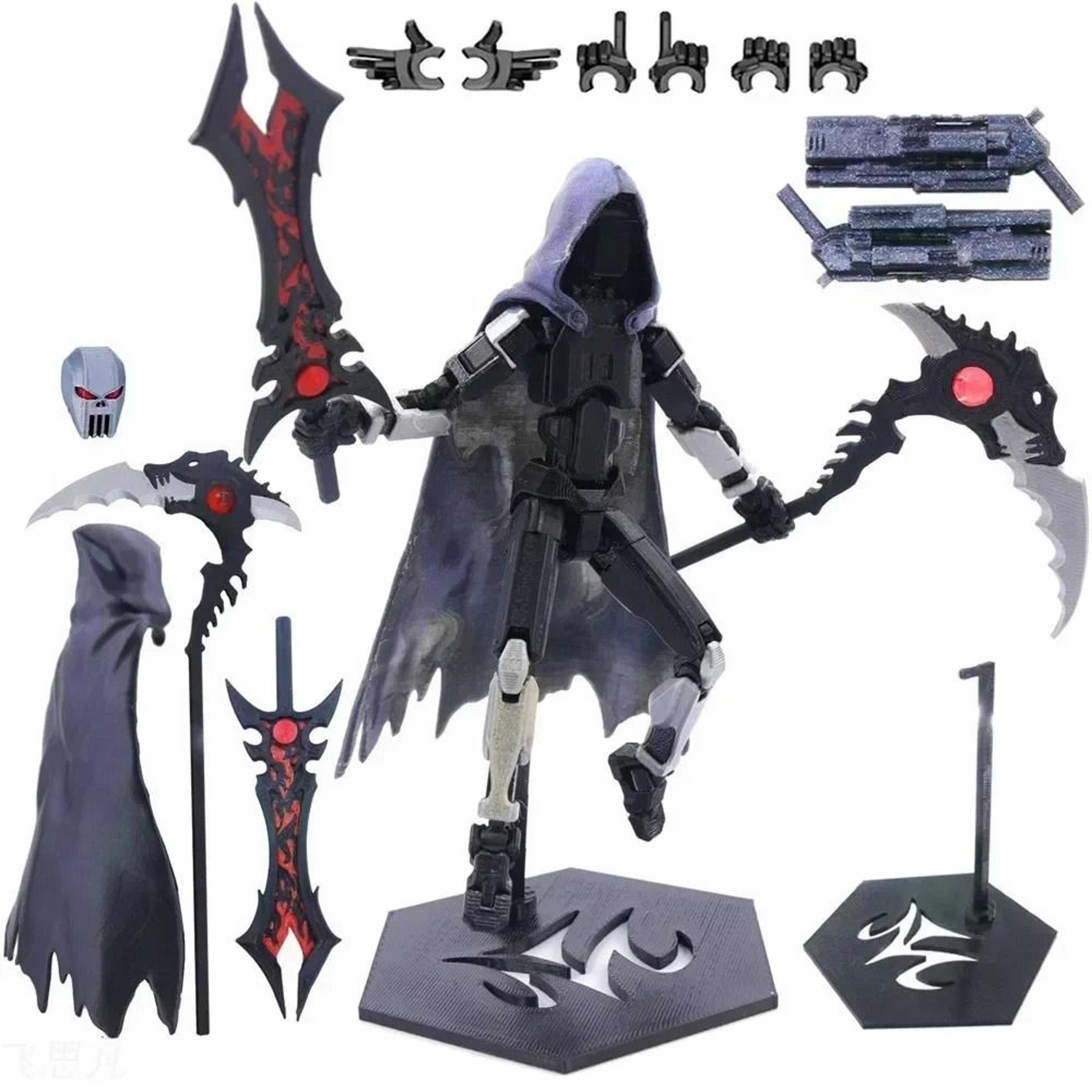 T13 Death Swordsman Titan 13 Action Figure MultiJointed Movable Dummy Lucky 13 3