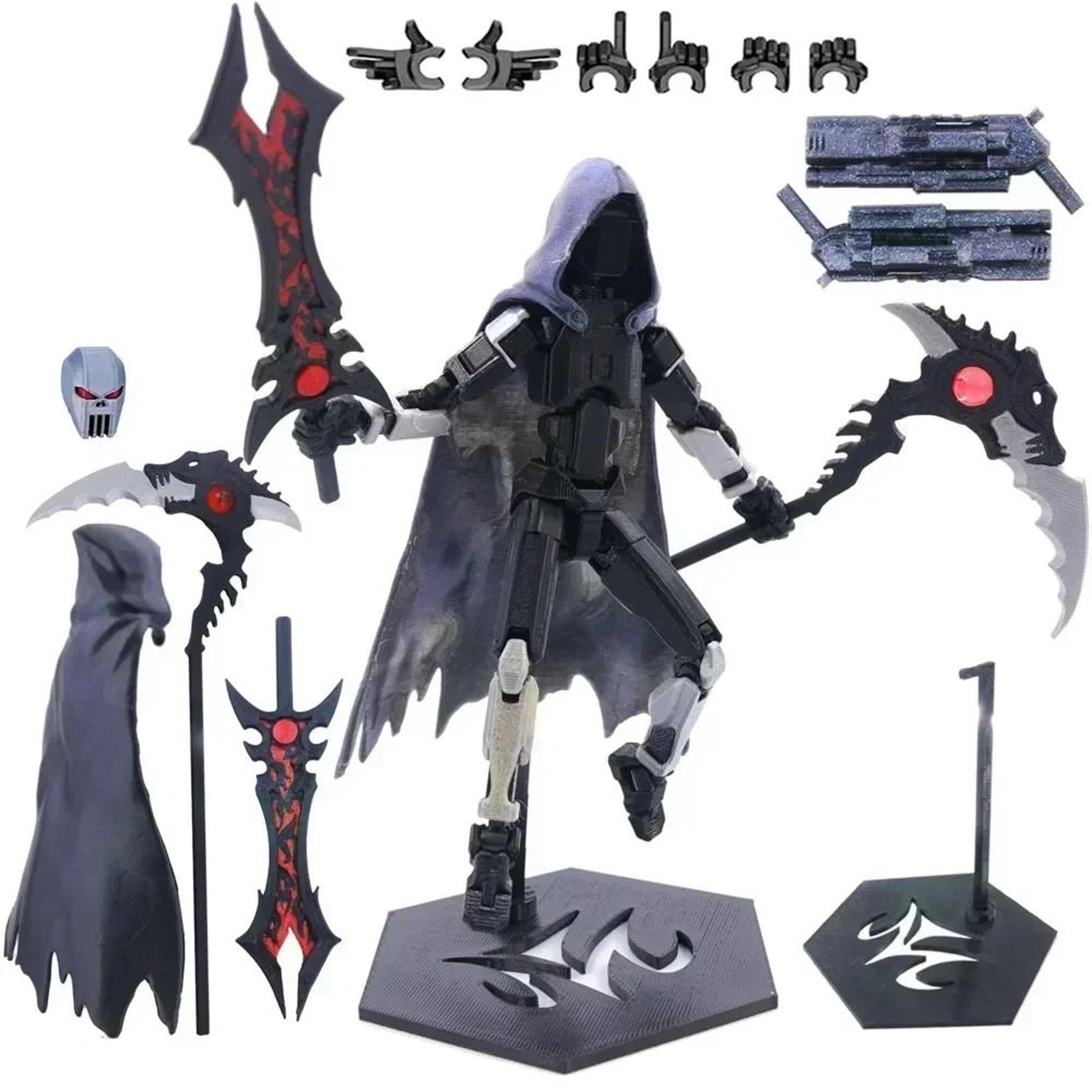 T13 Death Swordsman Titan 13 Action Figure MultiJointed Movable Dummy Lucky 13 9
