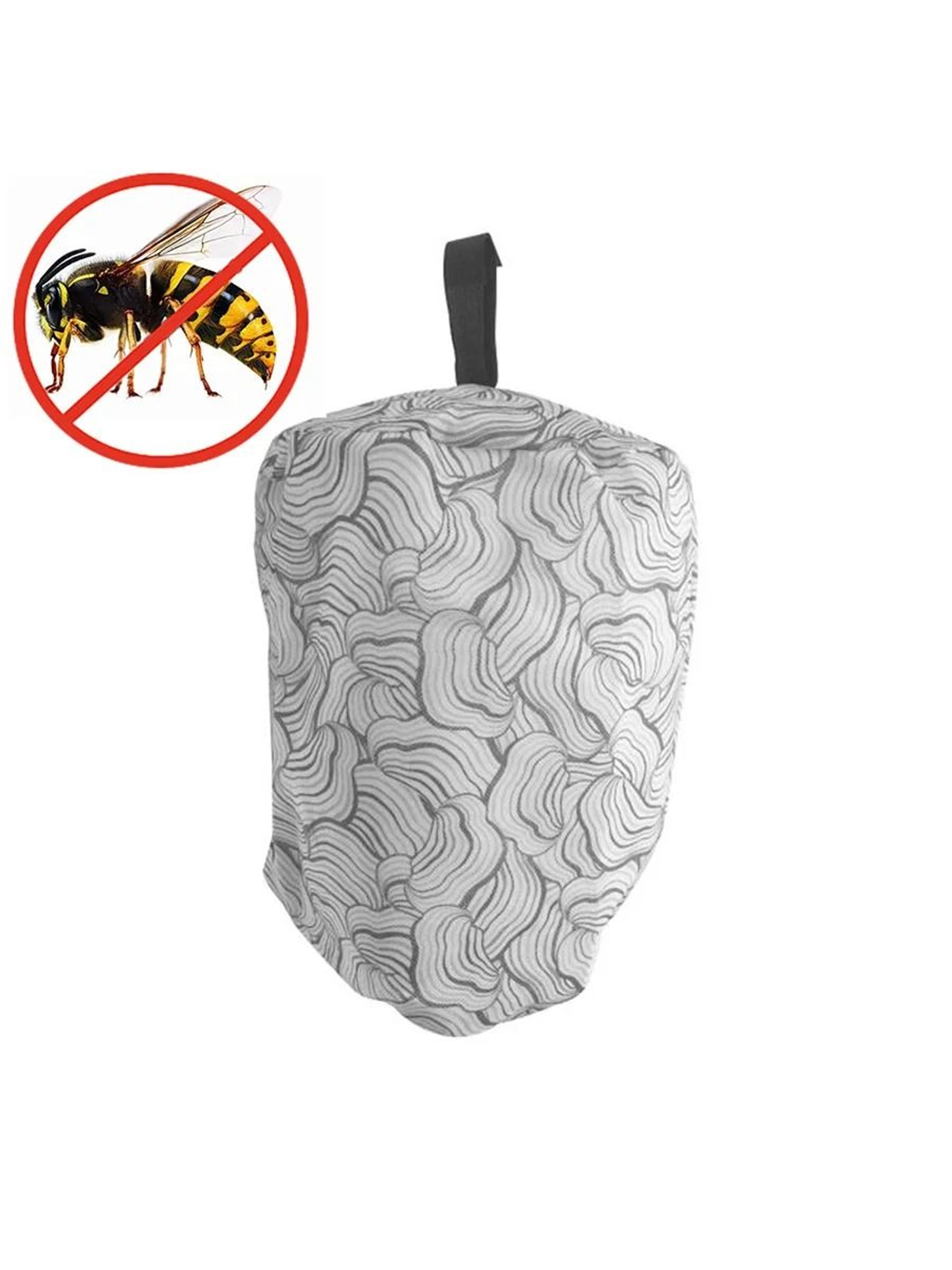 Hanging Wasp Nest Decoy Outdoor NonWoven Fabric Fake Hornet Deterrent Repeller 6
