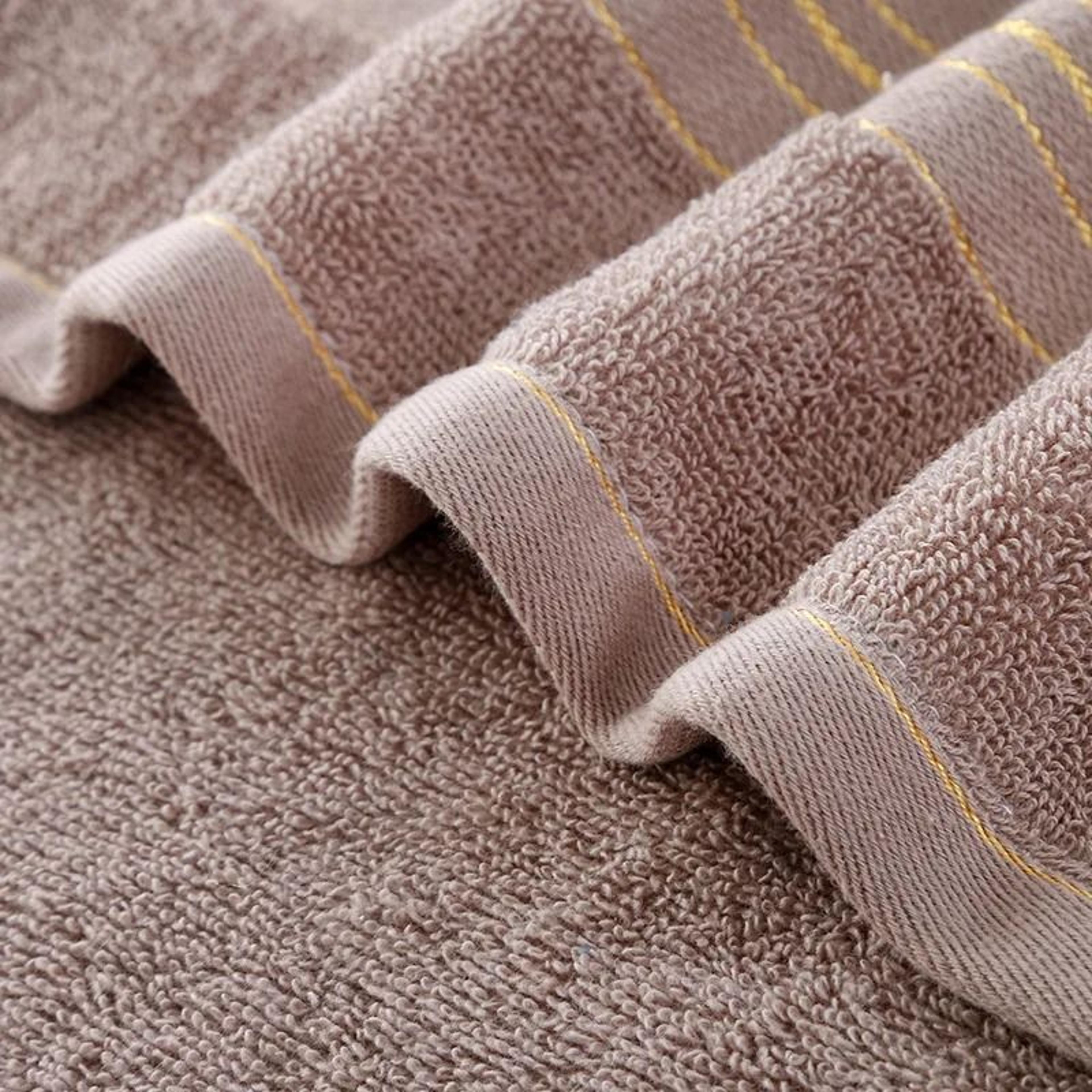 Thickened Cotton Face Towel Highly Absorbent Soft Hand Towel 34x74cm Bath 4