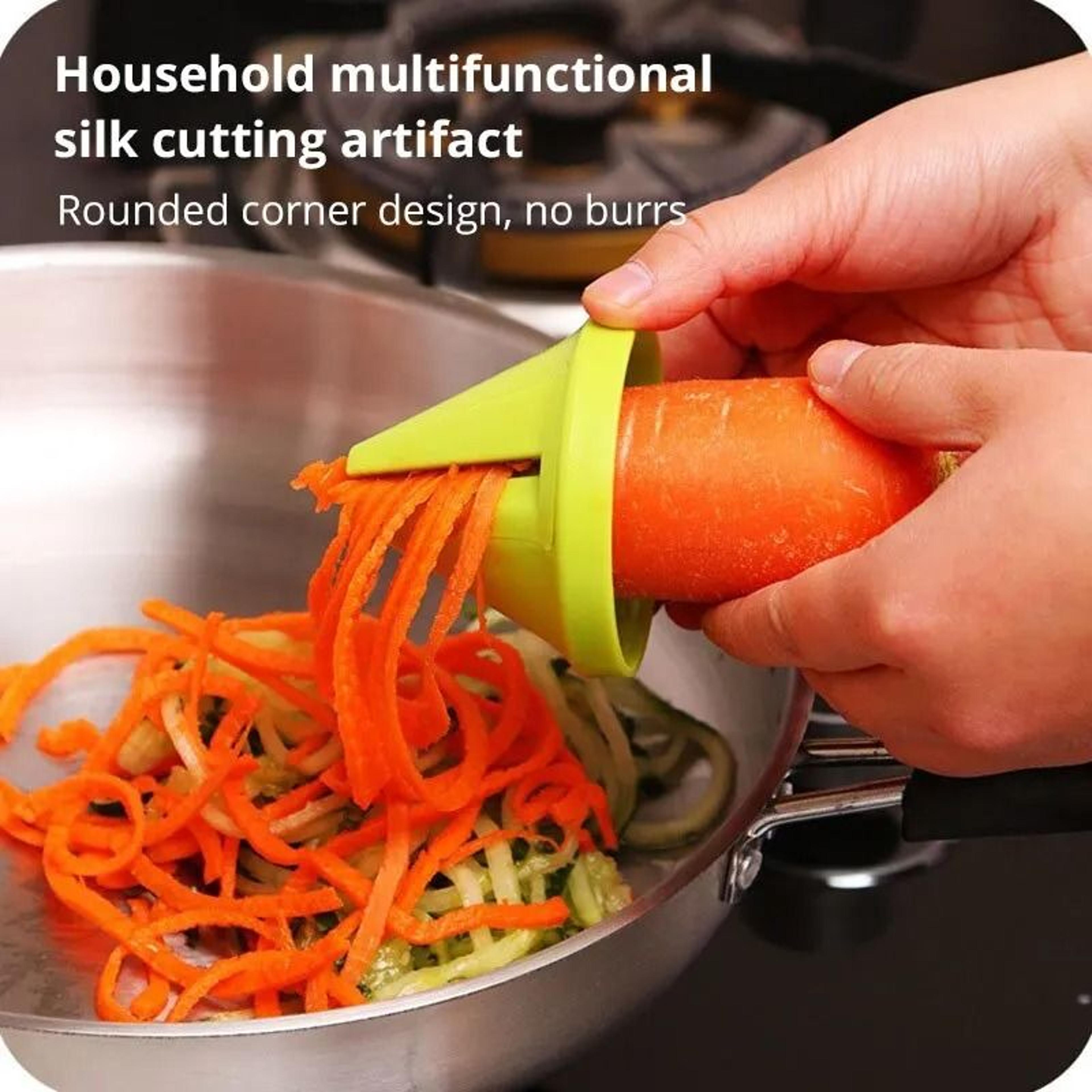 handheld spiralizer vegetable slicer spiral cutter zucchini noodle maker