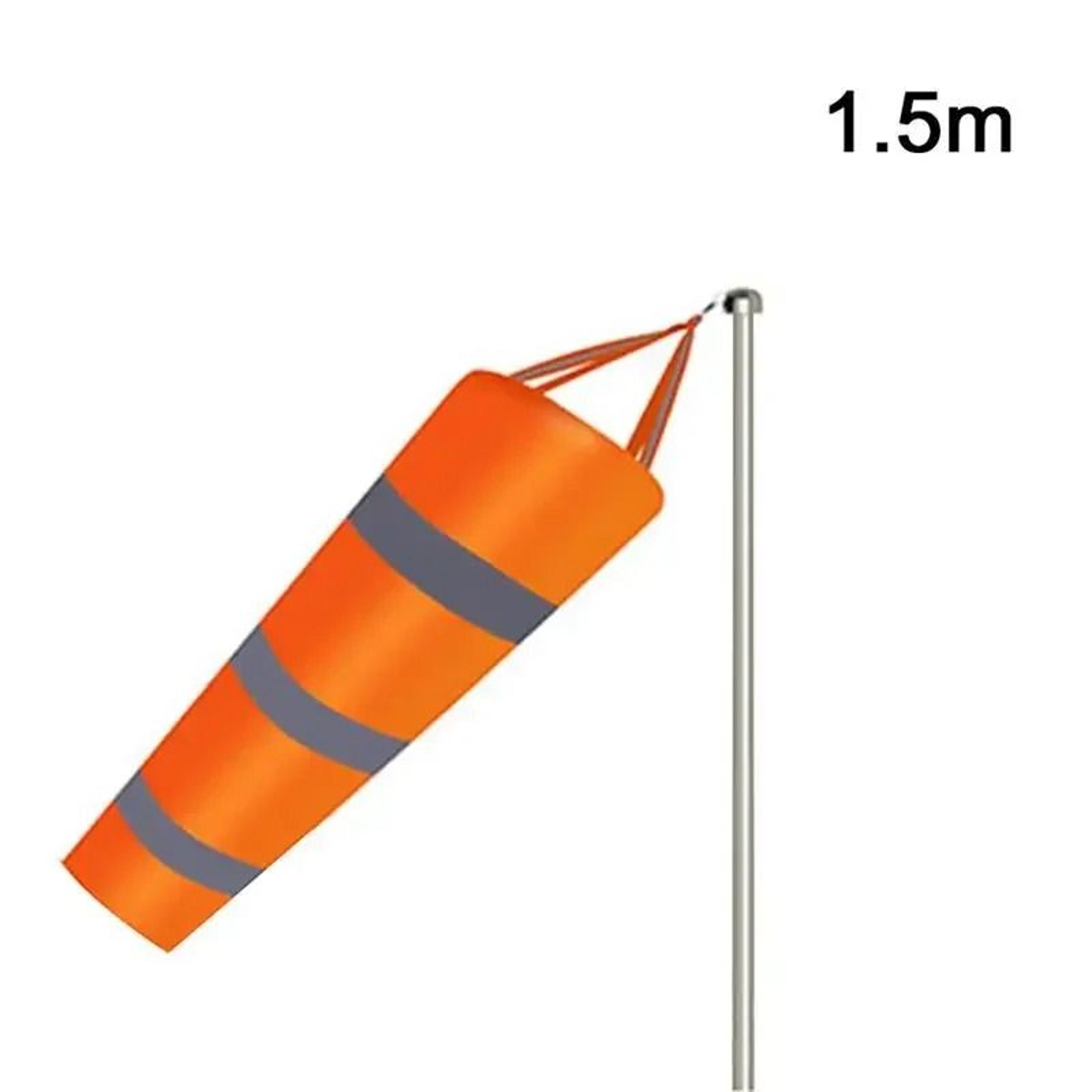 Outdoor Reflective Windsock Scratchproof Windproof Weathercock Direction Indicator 3