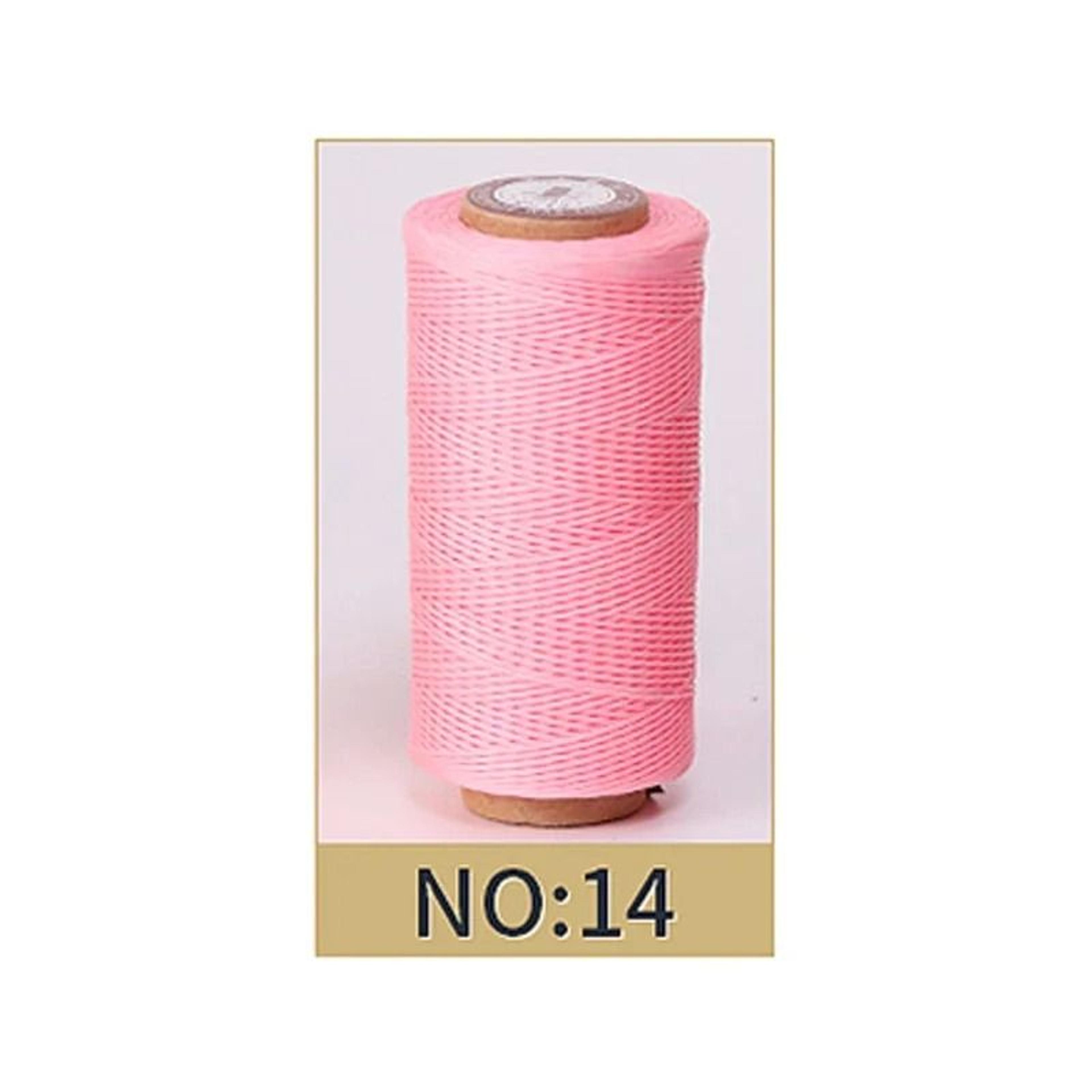 50M 08mm Flat Waxed Thread For Leathercraft Hand Stitching  DIY Handicrafts 15