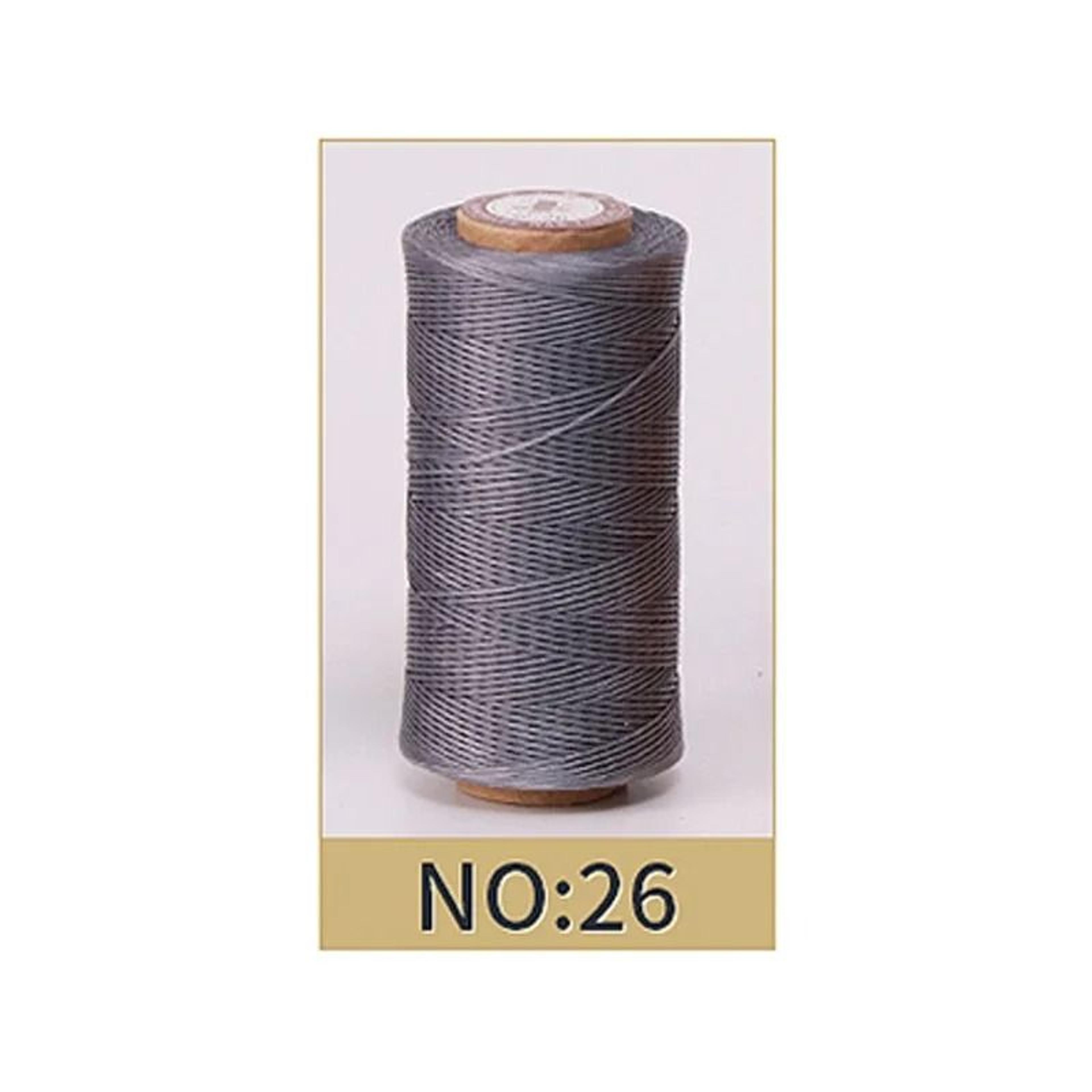 50M 08mm Flat Waxed Thread For Leathercraft Hand Stitching  DIY Handicrafts 27