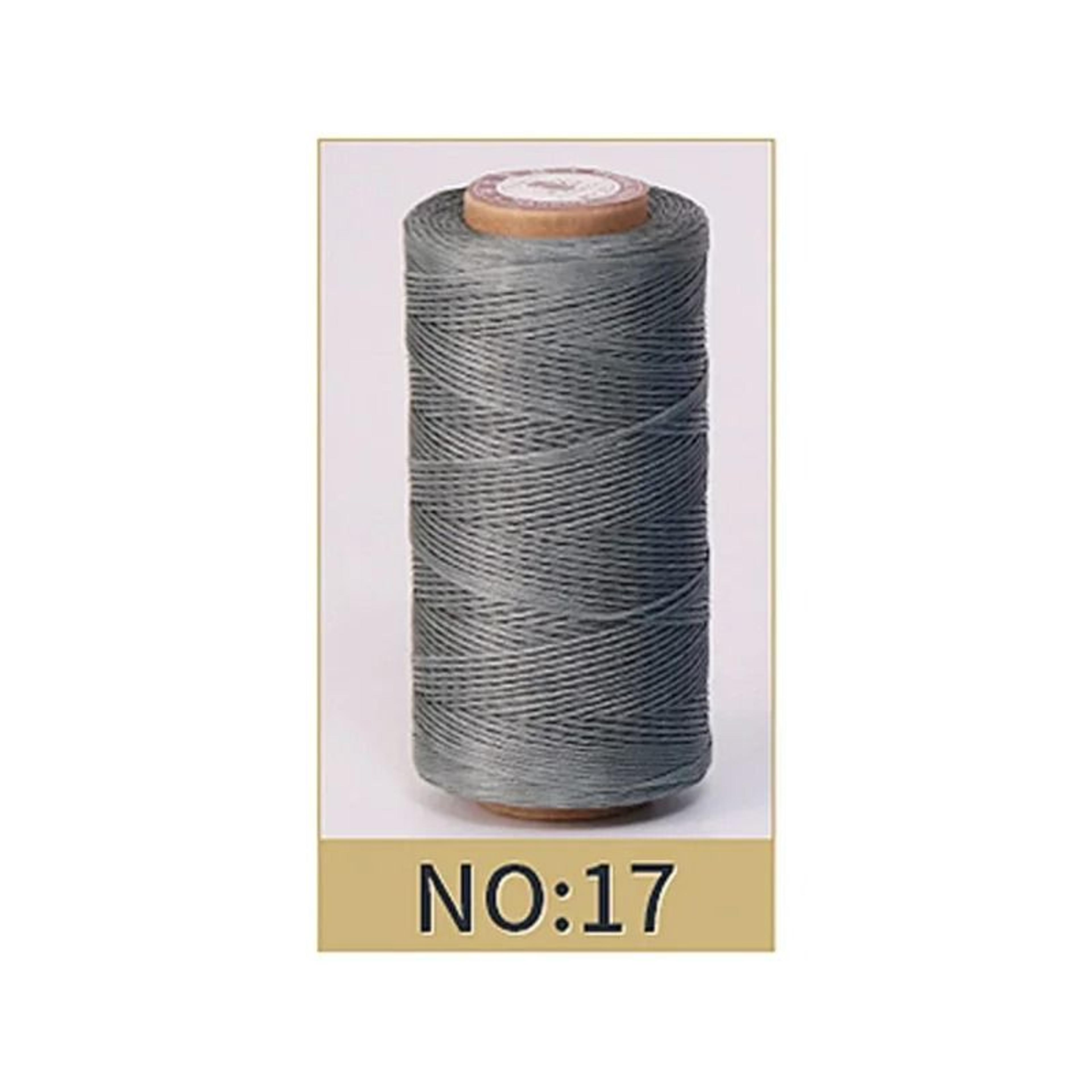 50M 08mm Flat Waxed Thread For Leathercraft Hand Stitching  DIY Handicrafts 18