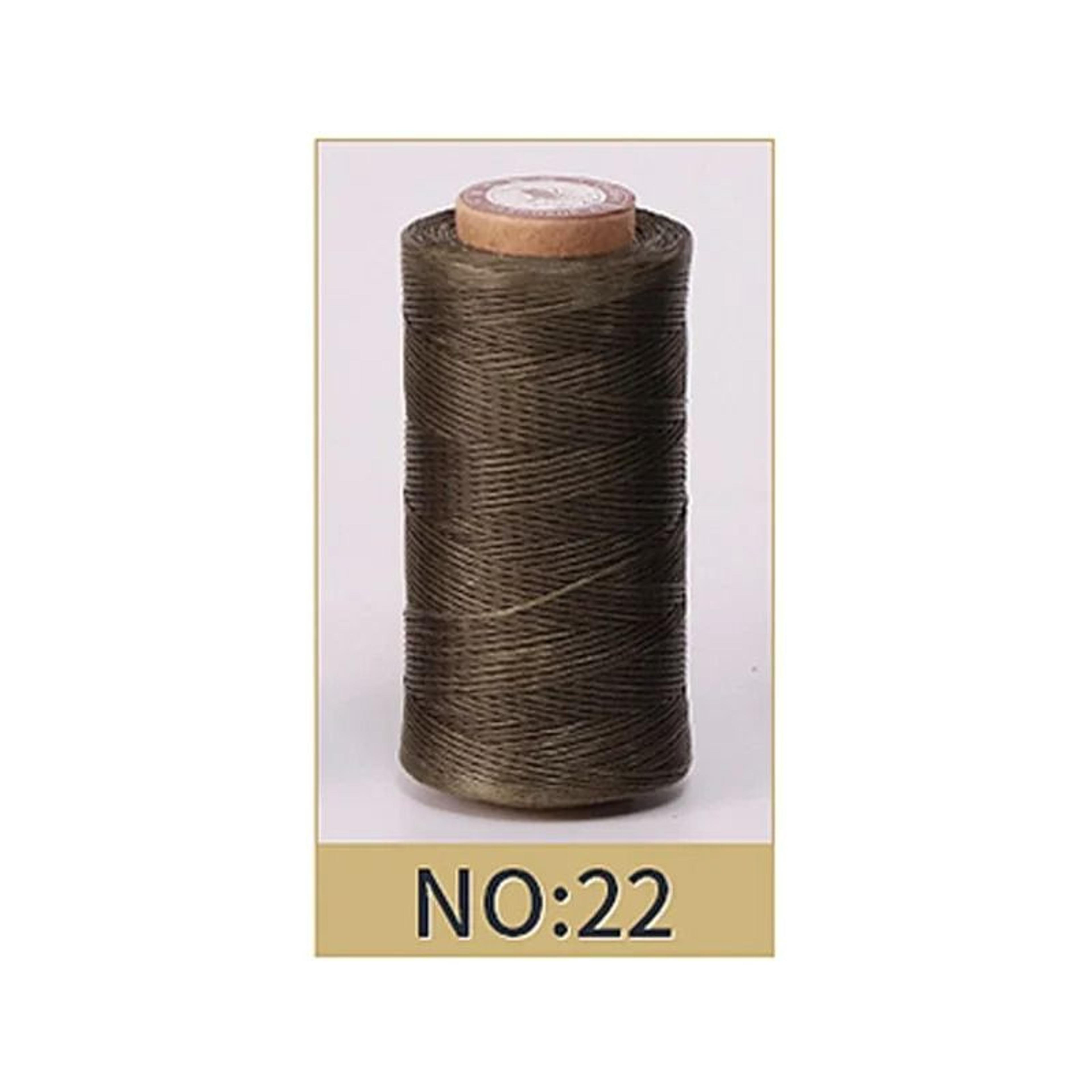 50M 08mm Flat Waxed Thread For Leathercraft Hand Stitching  DIY Handicrafts 23