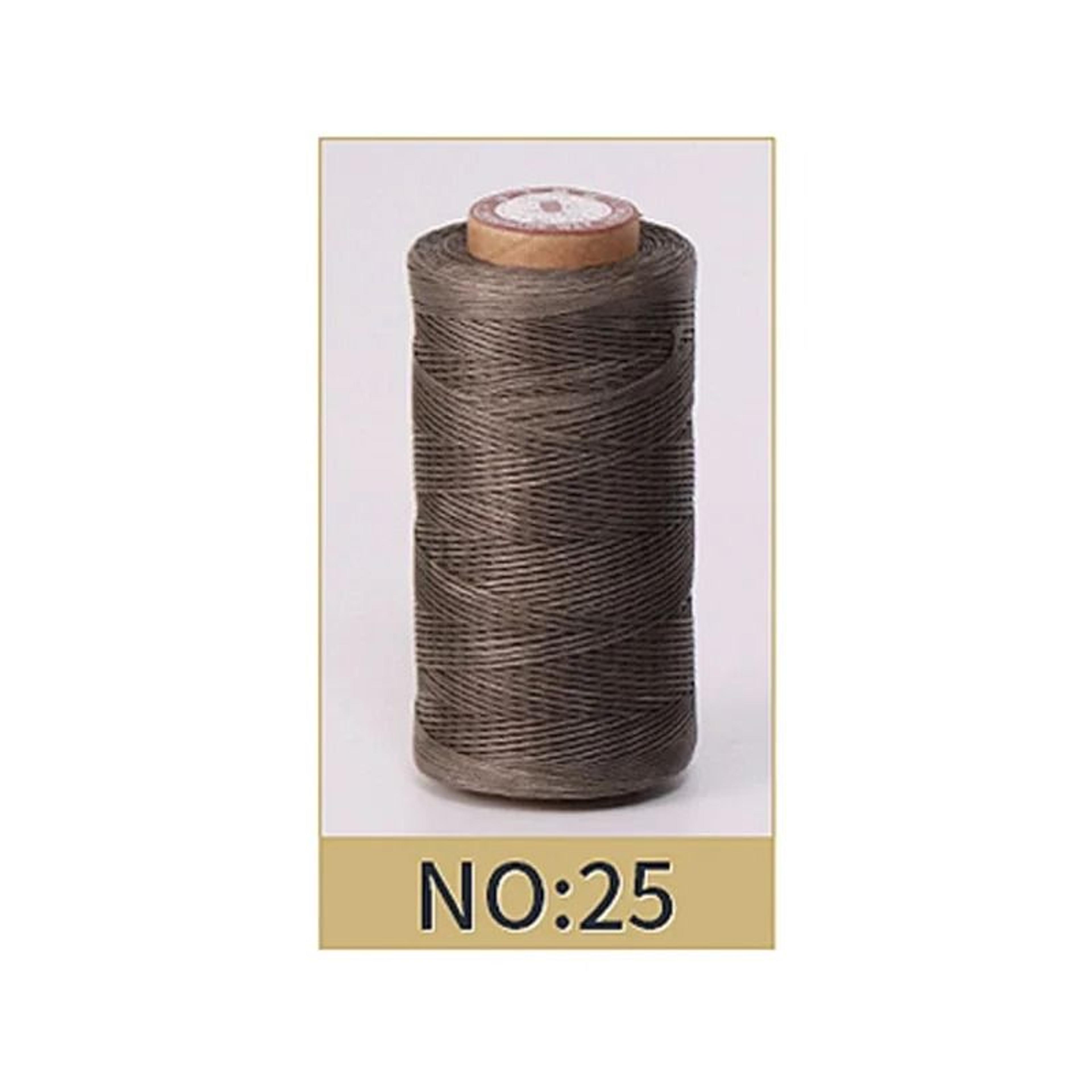 50M 08mm Flat Waxed Thread For Leathercraft Hand Stitching  DIY Handicrafts 26