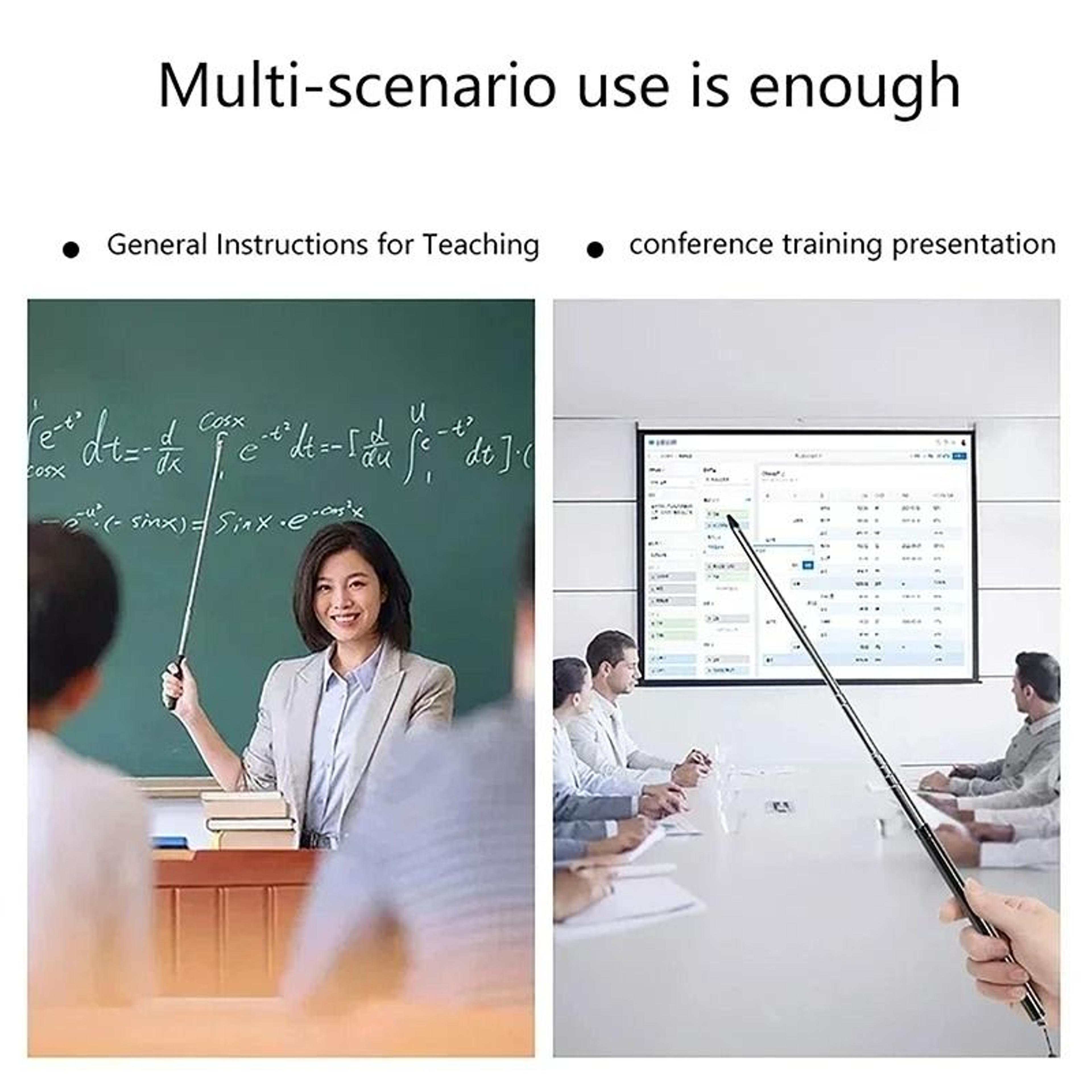 Handheld Retractable Telescopic Teaching Pointer Stick For Classroom  Presentation 3