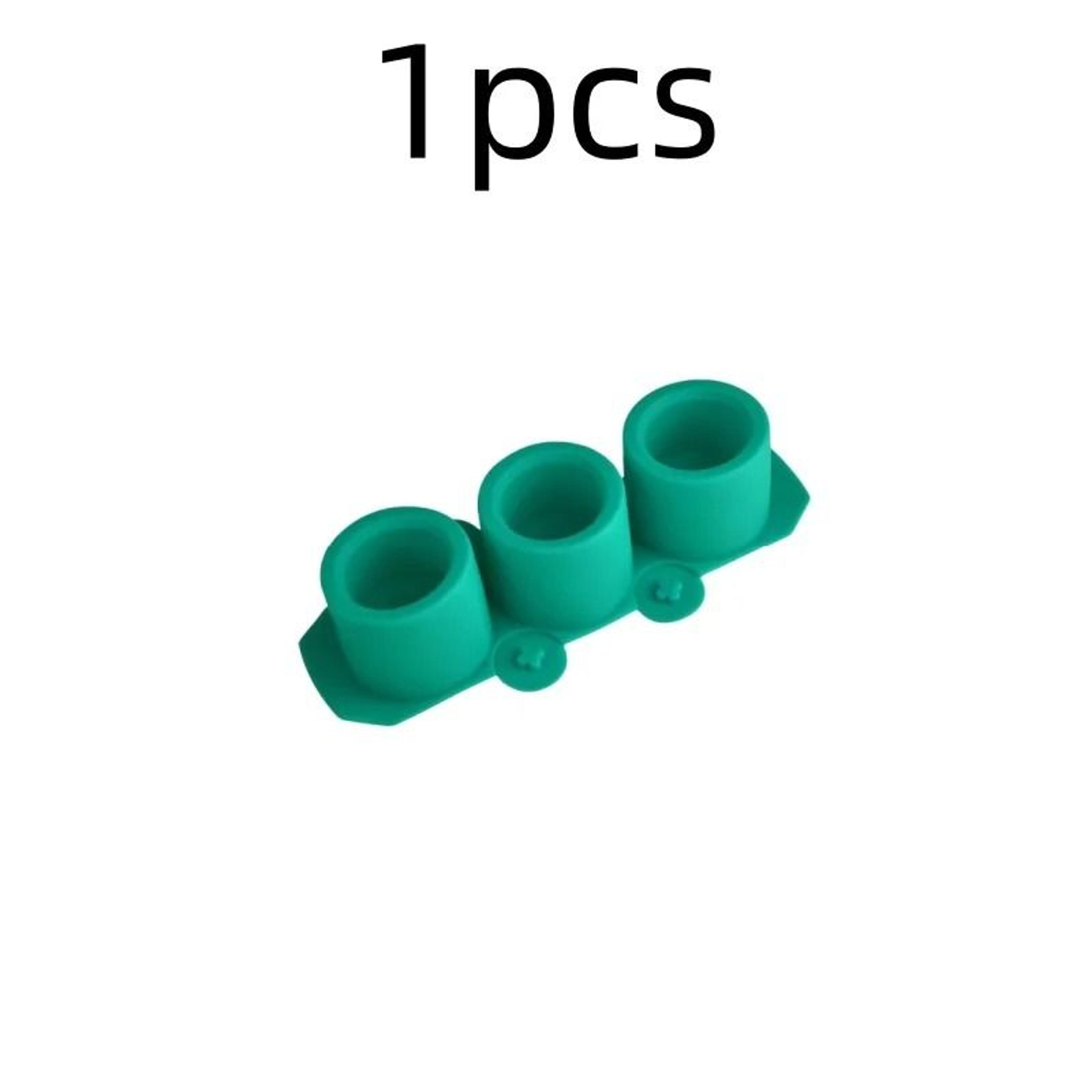 3Hole Round Concrete Flower Pot  Candle Vessel Silicone Mold 10