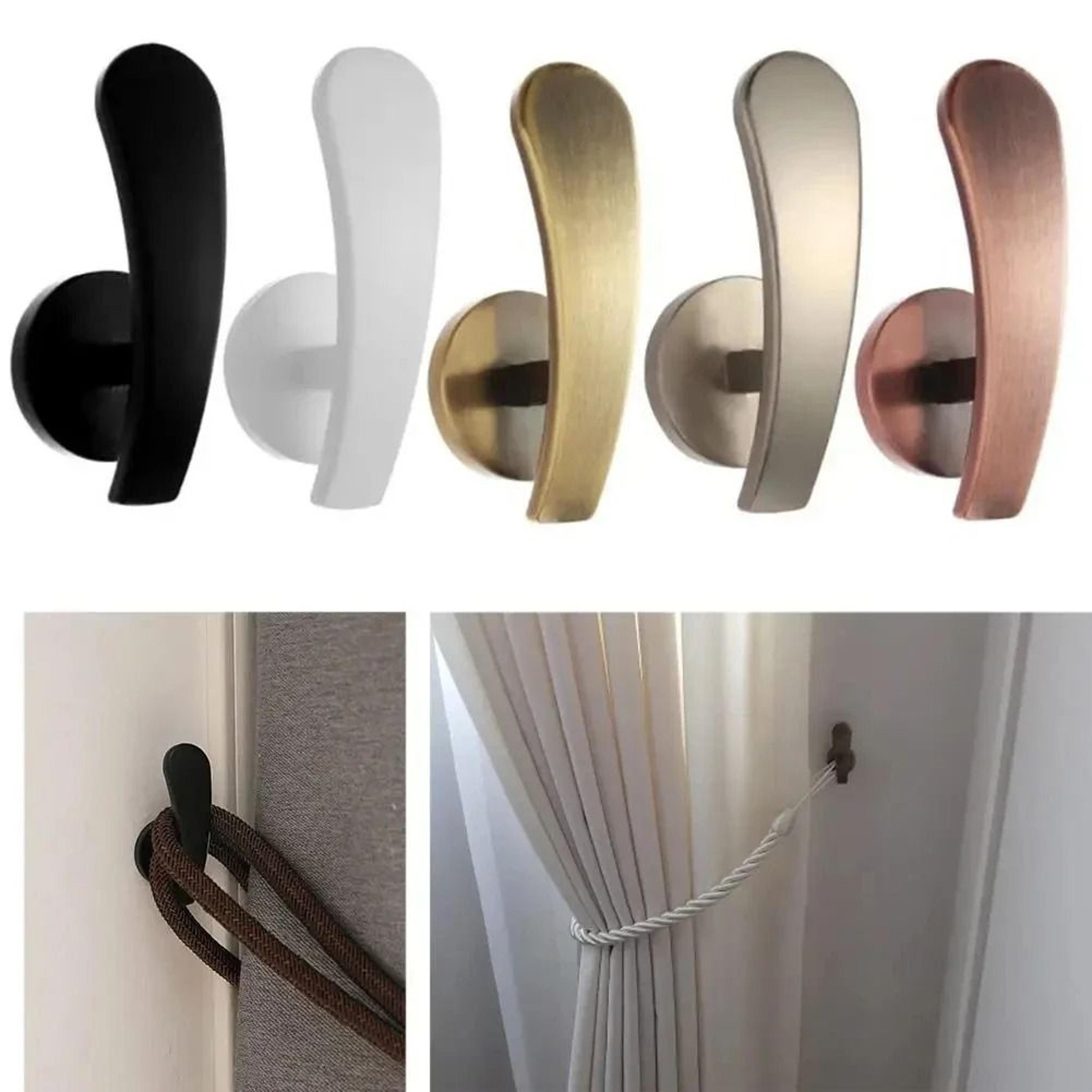 2Piece Retro Mounted Metal Curtain Tieback Hooks  Decorative Wall Hangers 5