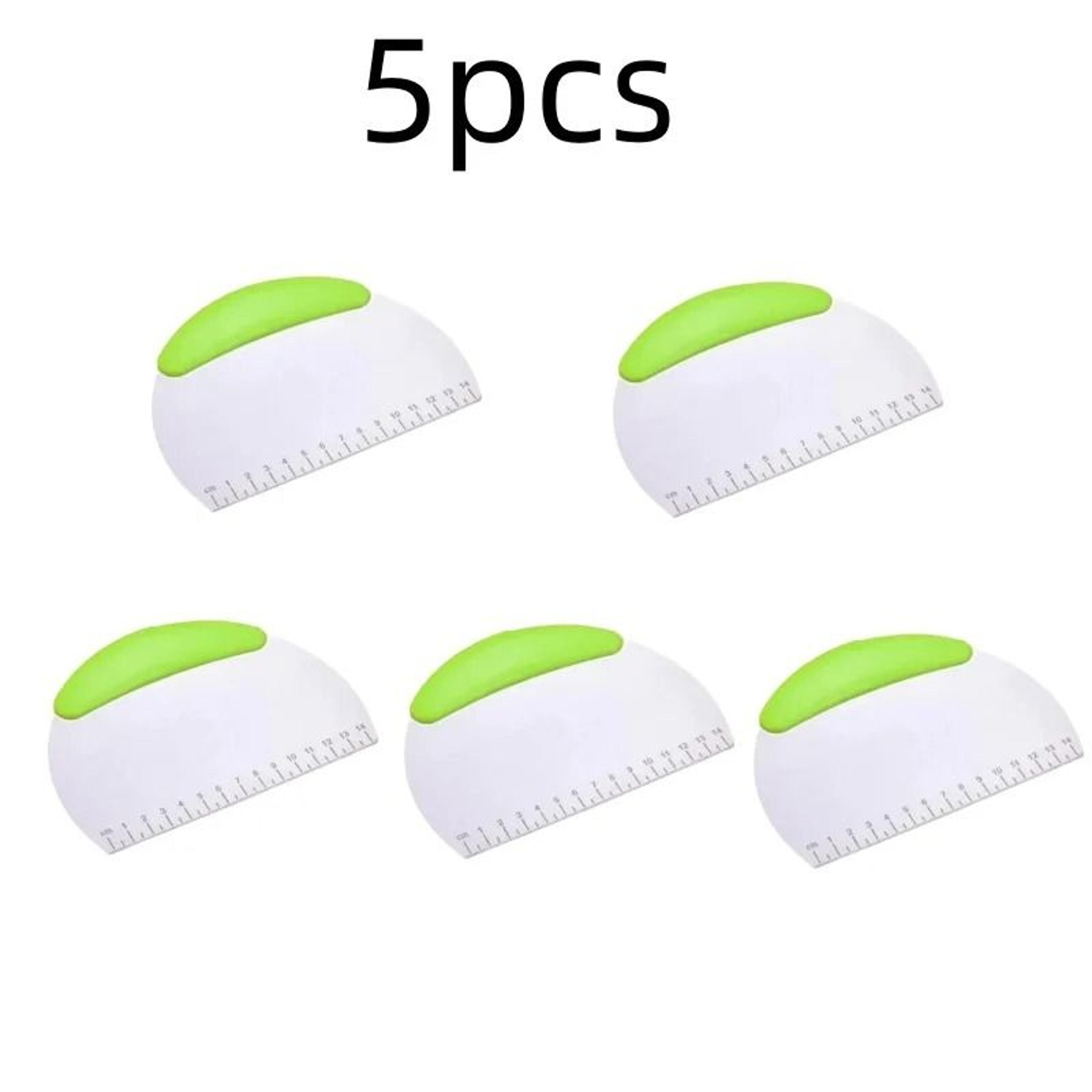 Stainless Steel Pastry Cutter  Bench Dough Scraper Chopper With Measuring Scale 4