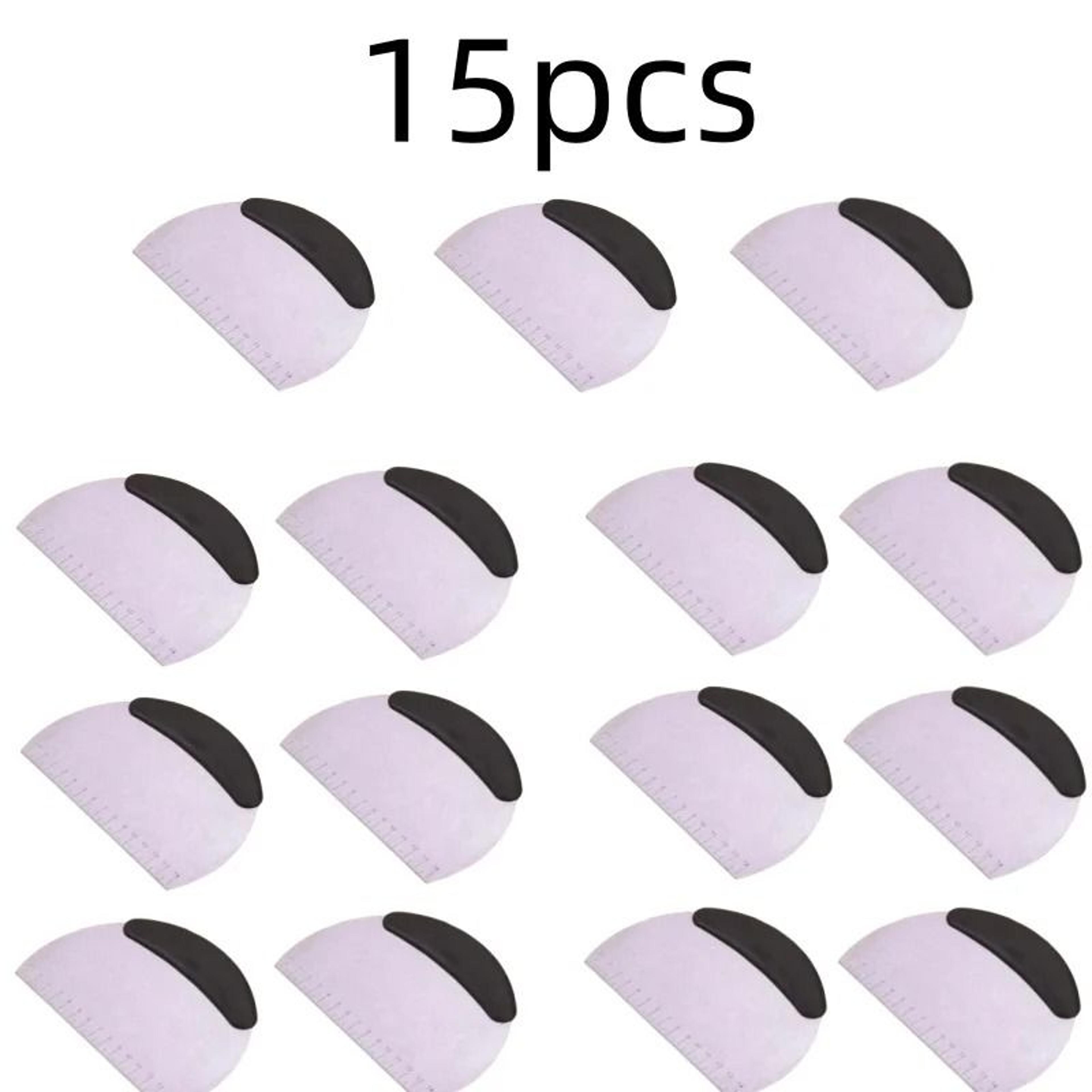 Stainless Steel Pastry Cutter  Bench Dough Scraper Chopper With Measuring Scale 15