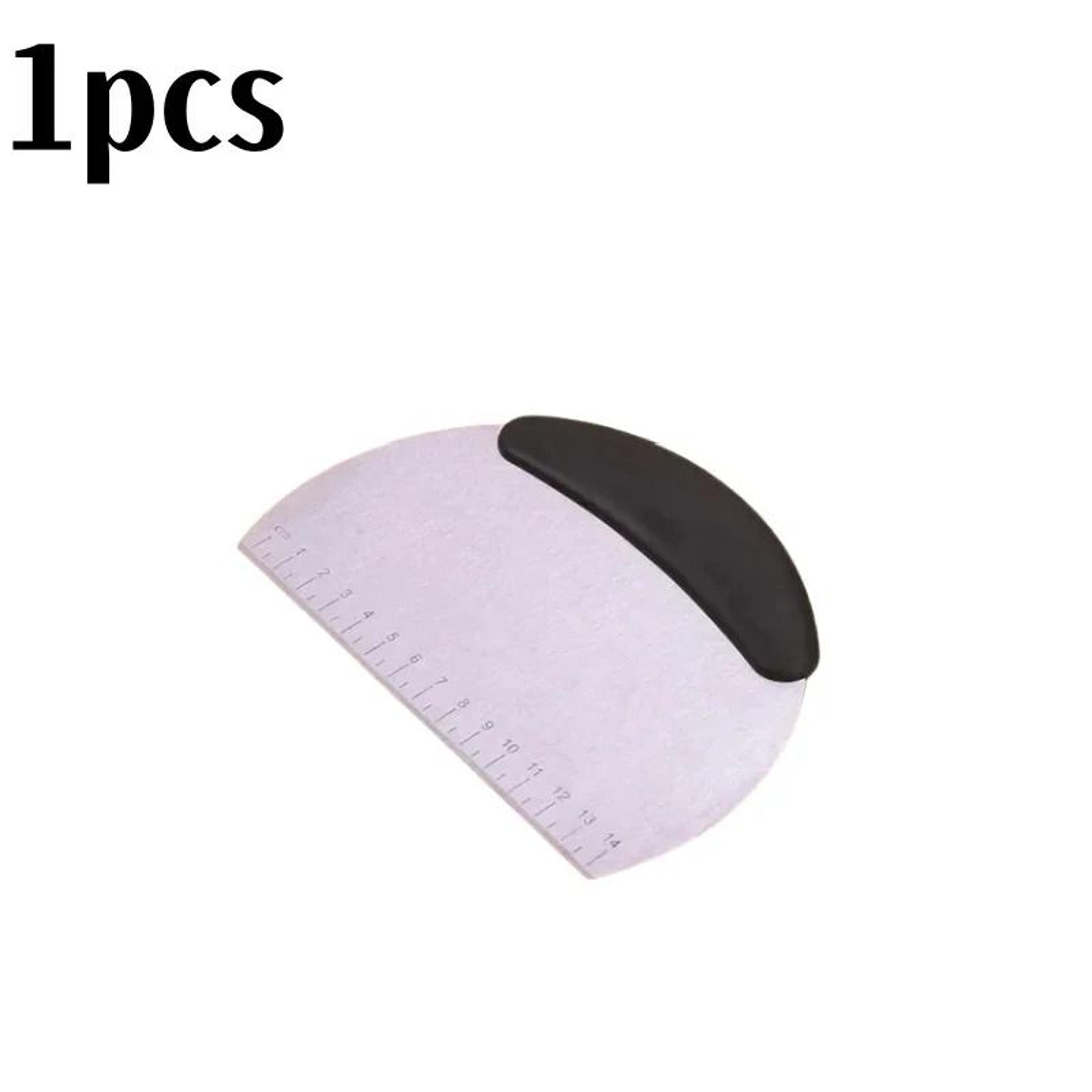 Stainless Steel Pastry Cutter  Bench Dough Scraper Chopper With Measuring Scale 16
