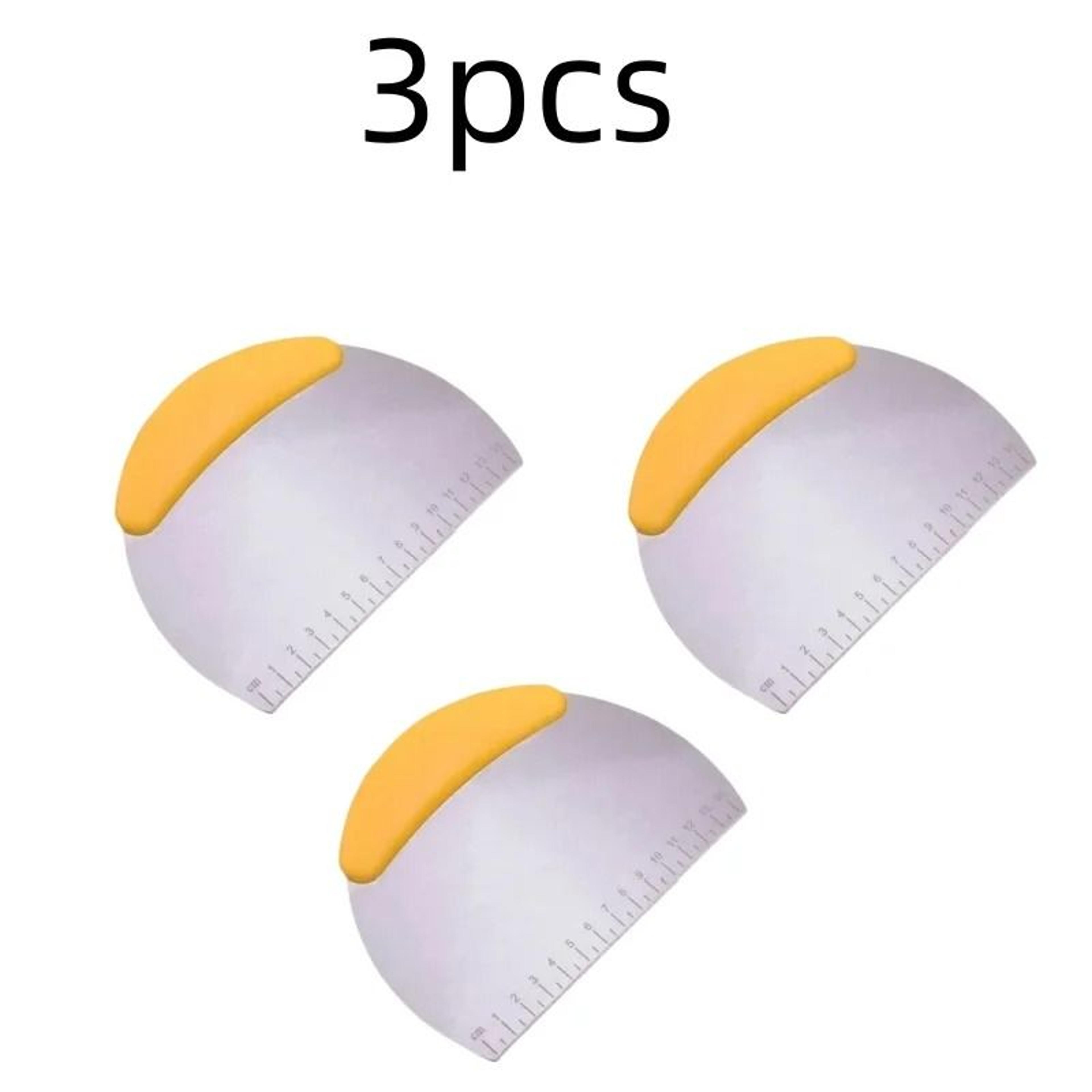 Stainless Steel Pastry Cutter  Bench Dough Scraper Chopper With Measuring Scale 17
