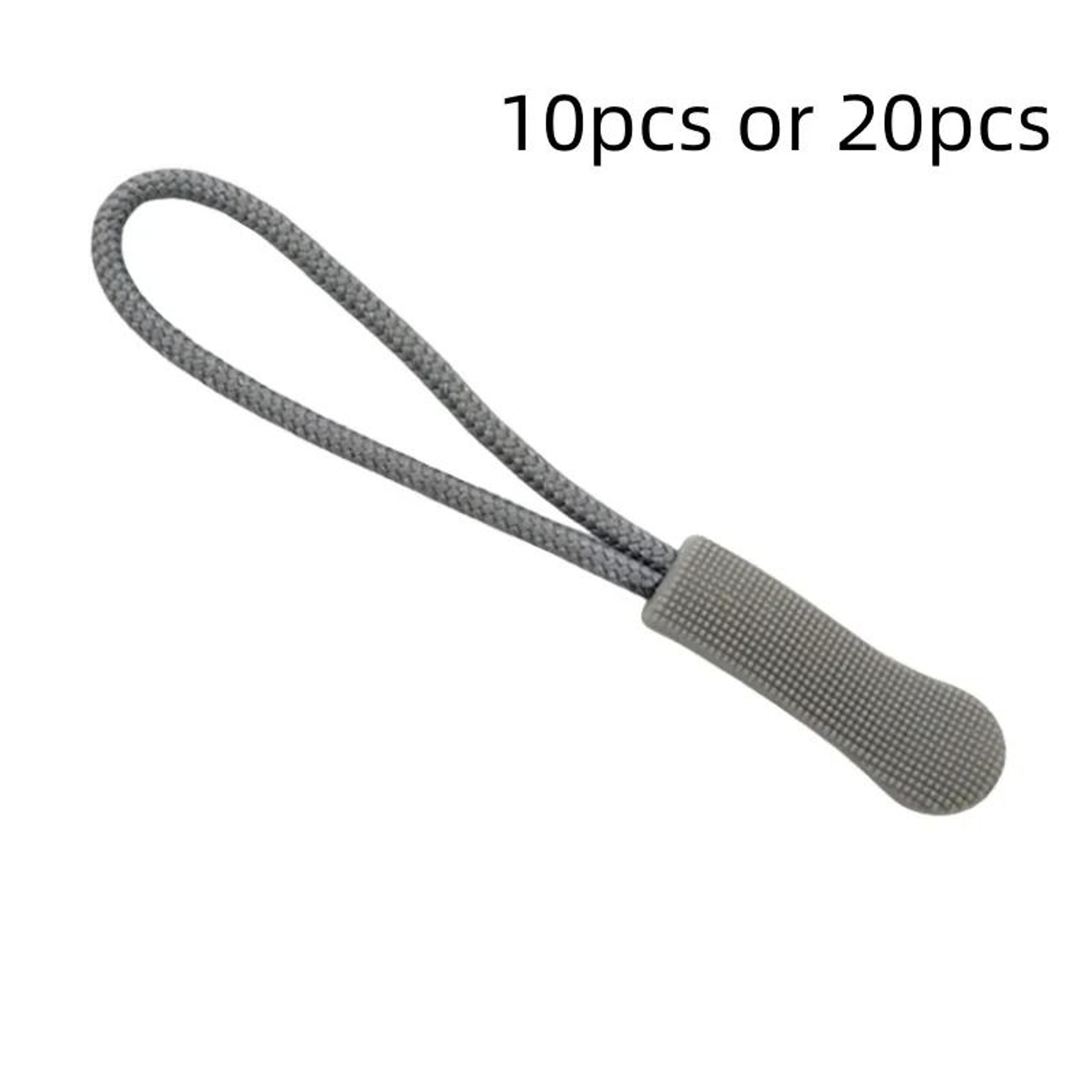 1020Piece Zipper Pull Replacement Cord Tabs  Broken Zip Fixer Clips 20