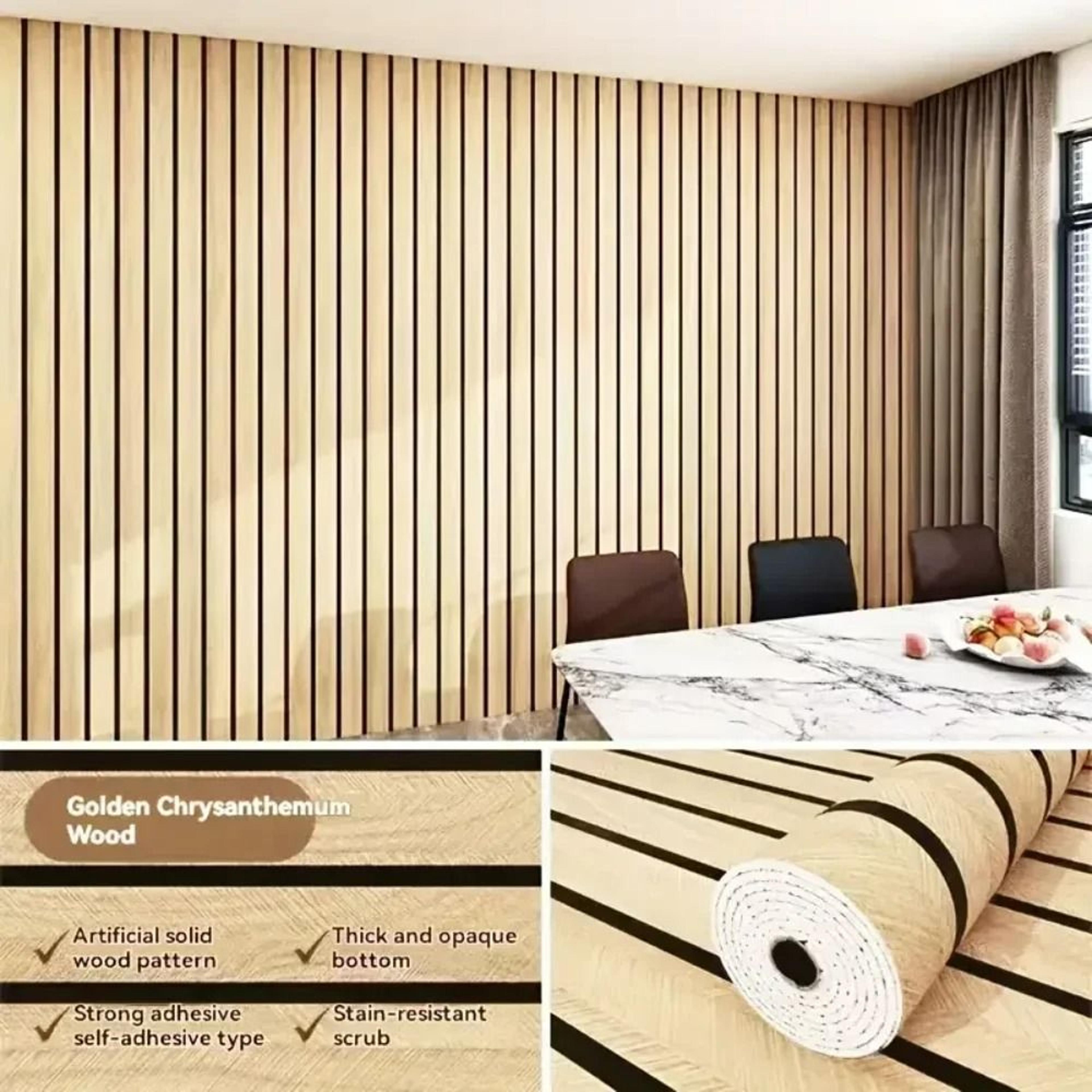 3m X 40cm Thick Brown Grid Peel And Stick Wallpaper  SelfAdhesive Faux Plaid Decorative Wall Contac 7