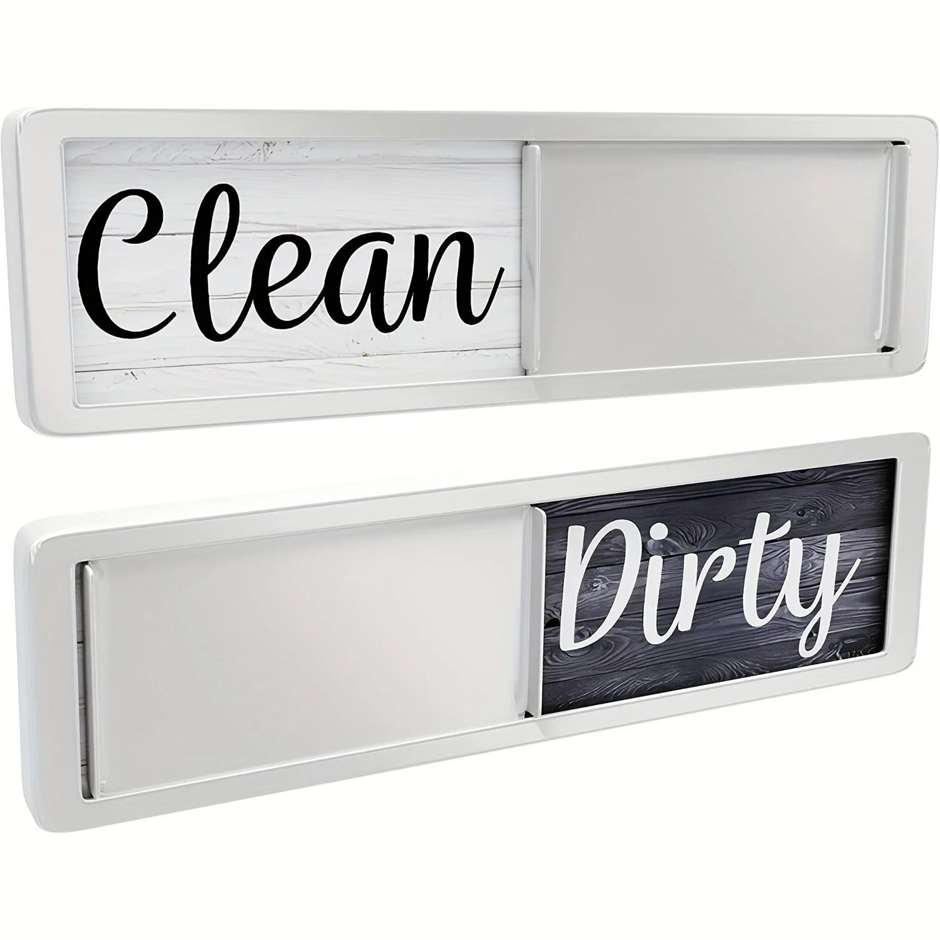 dishwasher magnet clean dirty sign