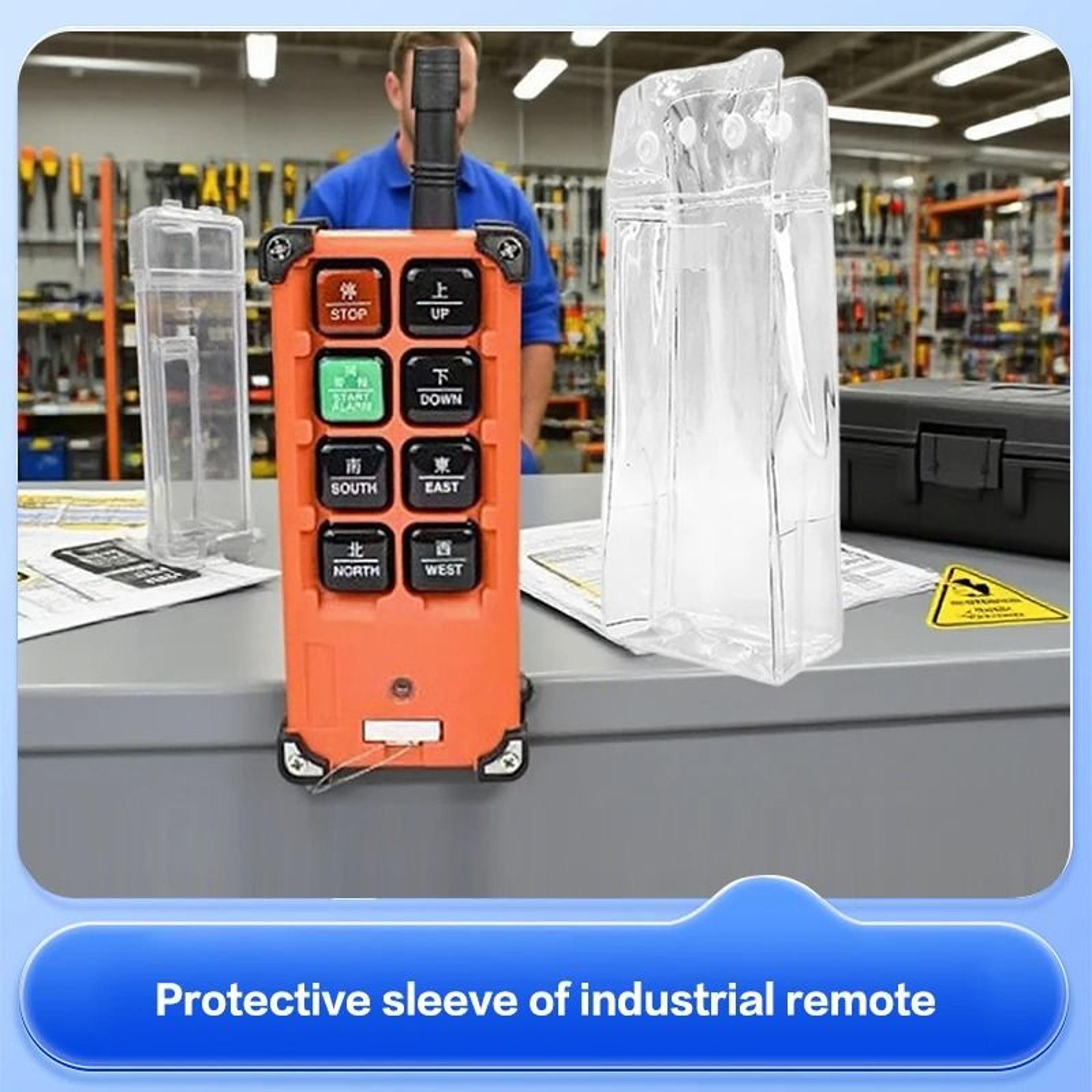 industrial remote control transparent pvc protective cover