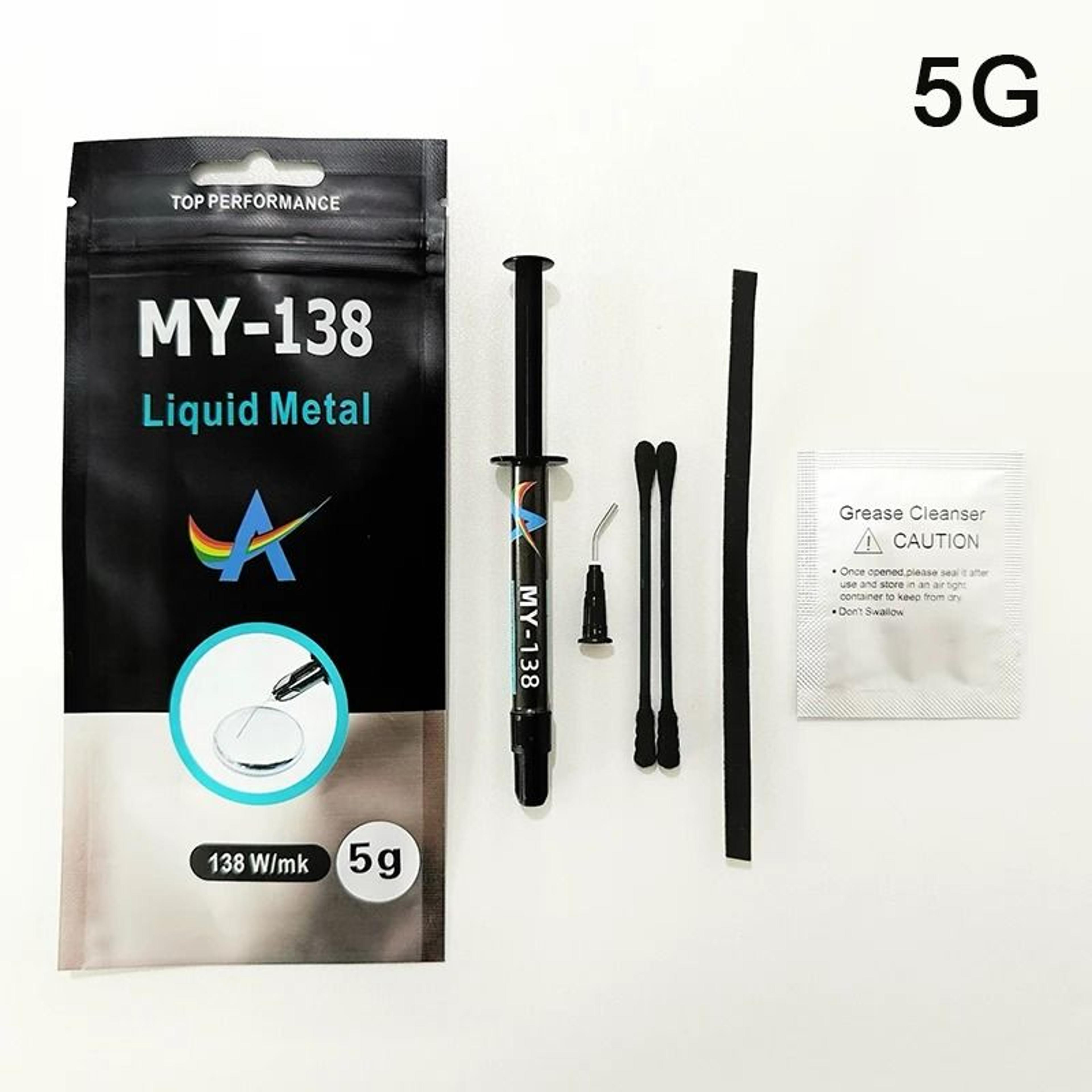 MY138 Conductive Liquid Metal Thermal Paste For CPU  GPU Cooling 4