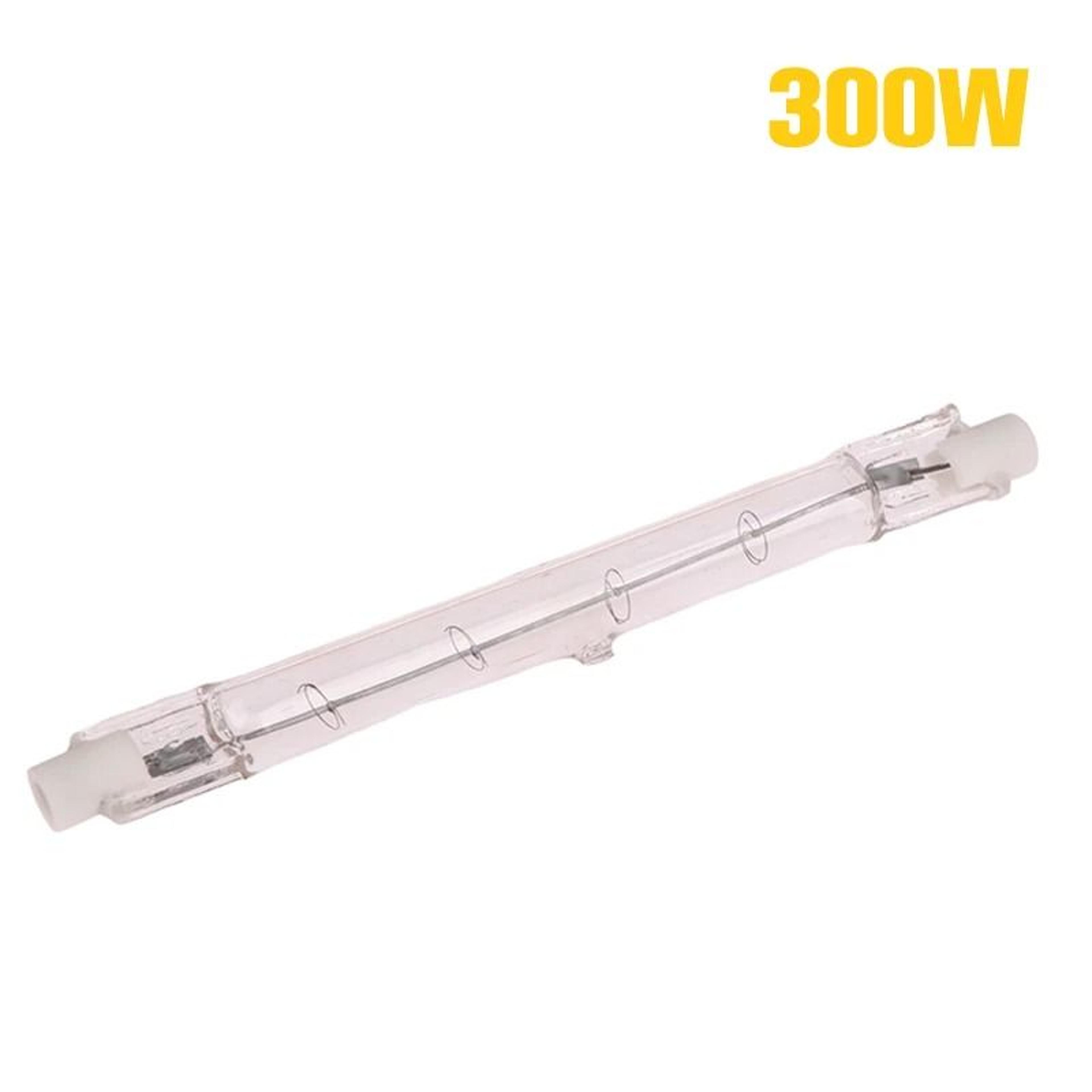 118mm DoubleEnded Linear R7s Halogen Light Bulb 100W  200W  300W AC 230V 8