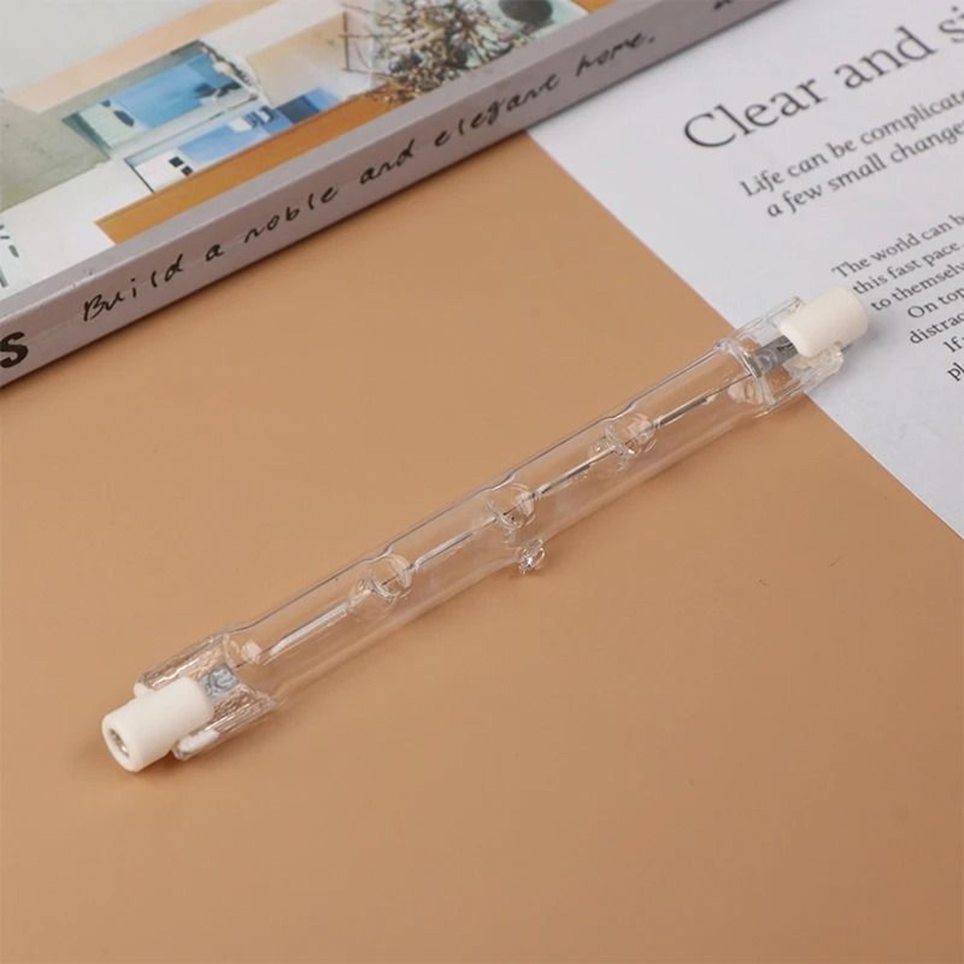118mm DoubleEnded Linear R7s Halogen Light Bulb 100W  200W  300W AC 230V 4