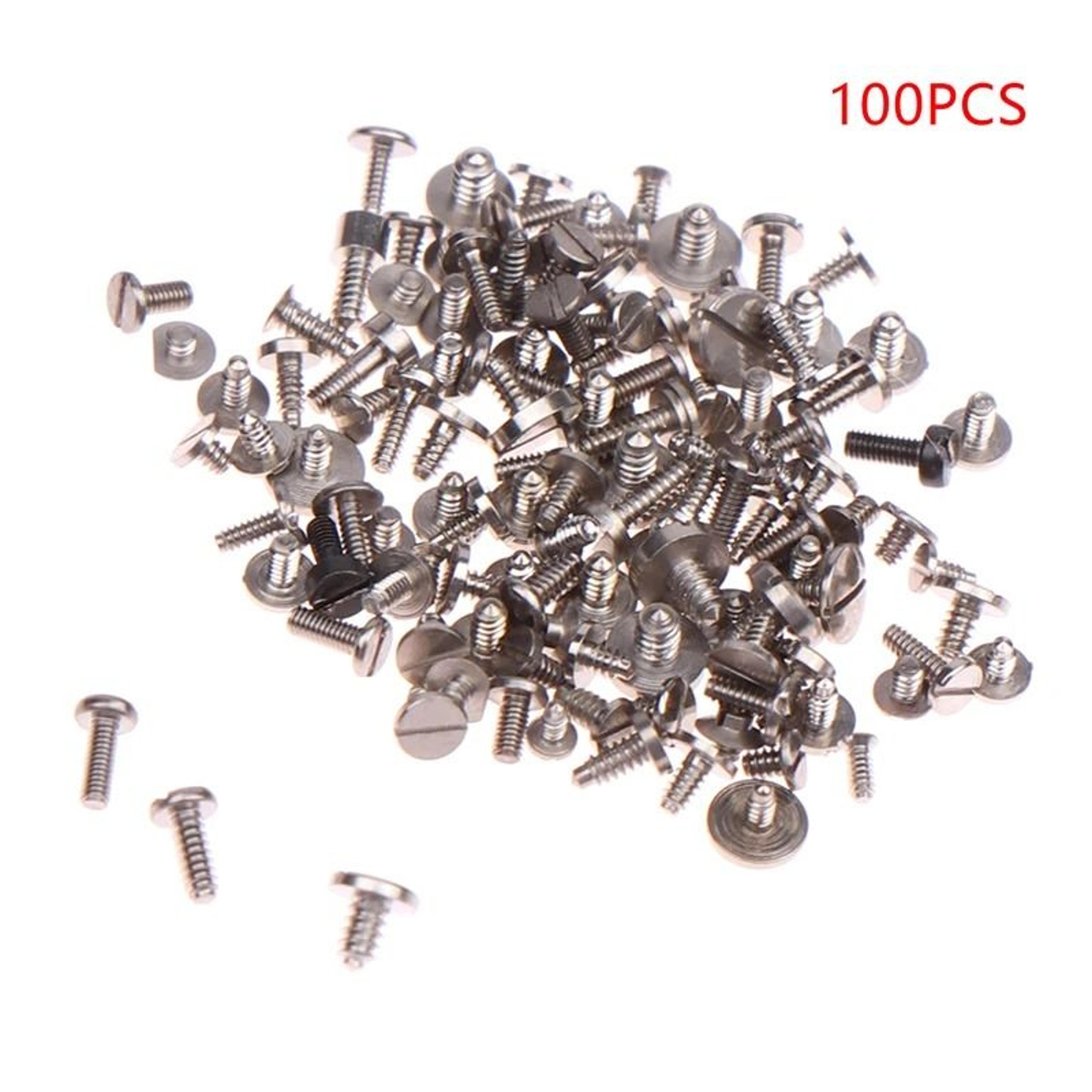 100Pcs Tiny Precision Mixed MultiSize Watch Screws Set For Watchmakers 2