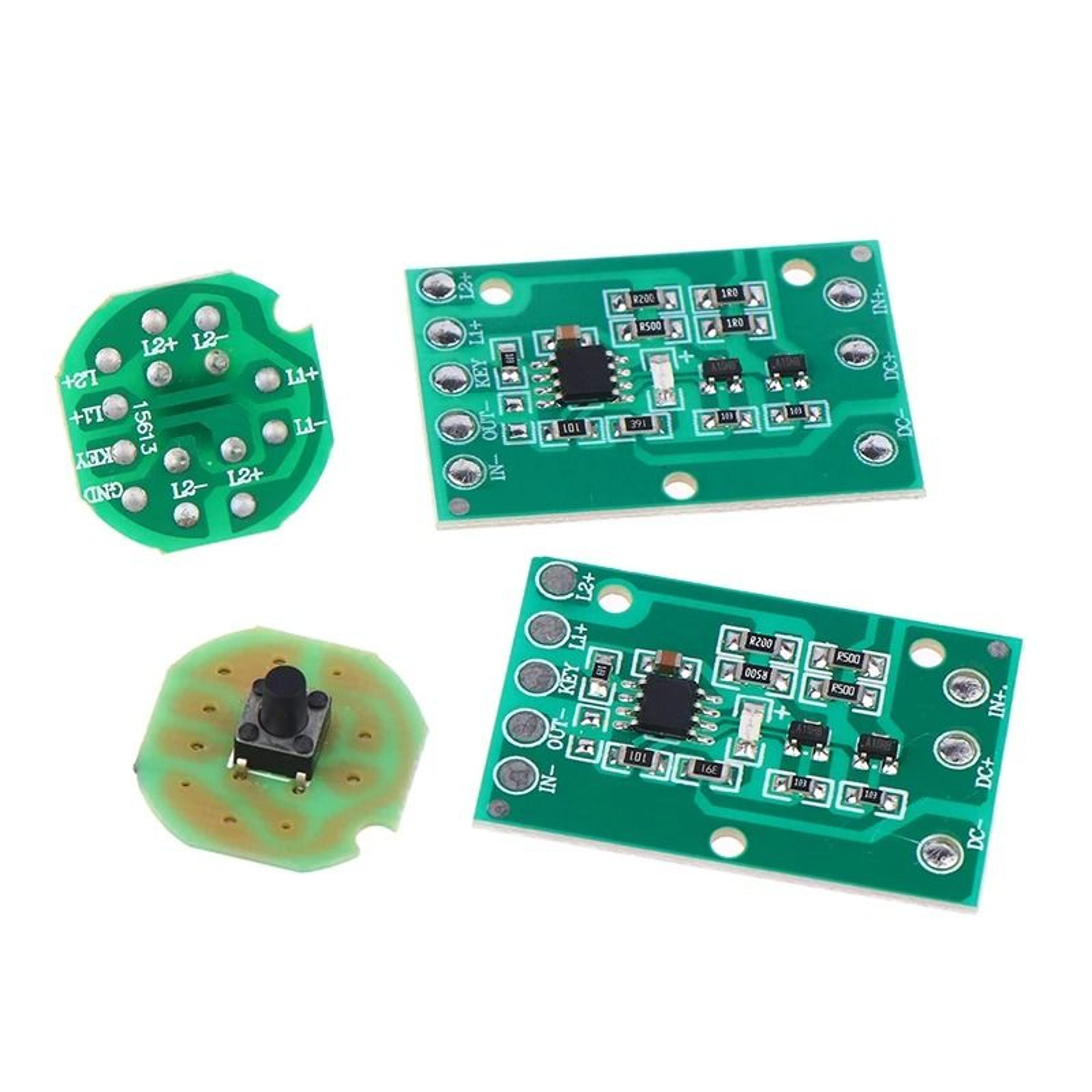 hz-8813 flashlight driver board (3-mode / 5-mode) for t6 u2 l2 led circuit control