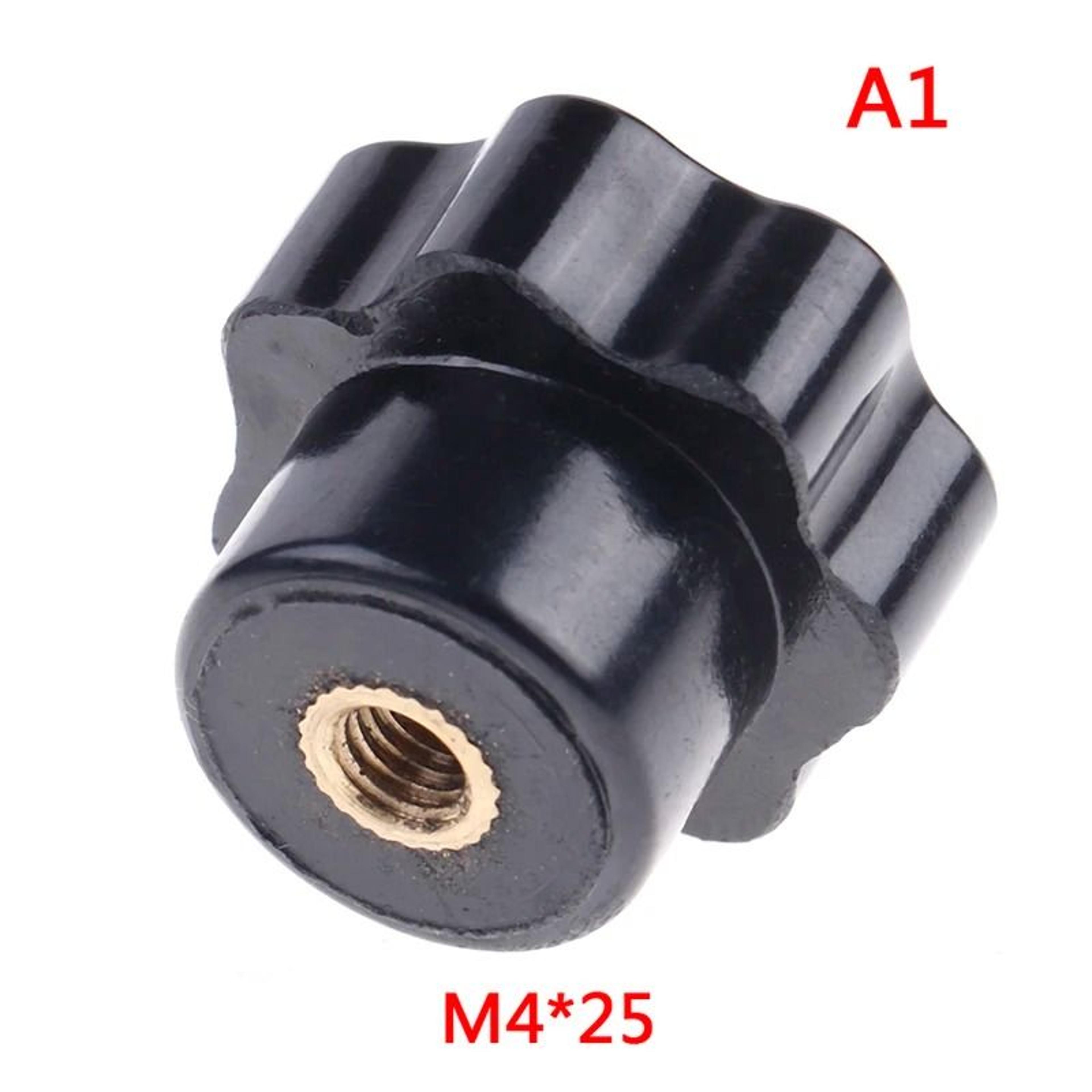 Plum Blossom HandTighten Star Clamping Knob Nuts M4 M5 M6 M8 Thread 7