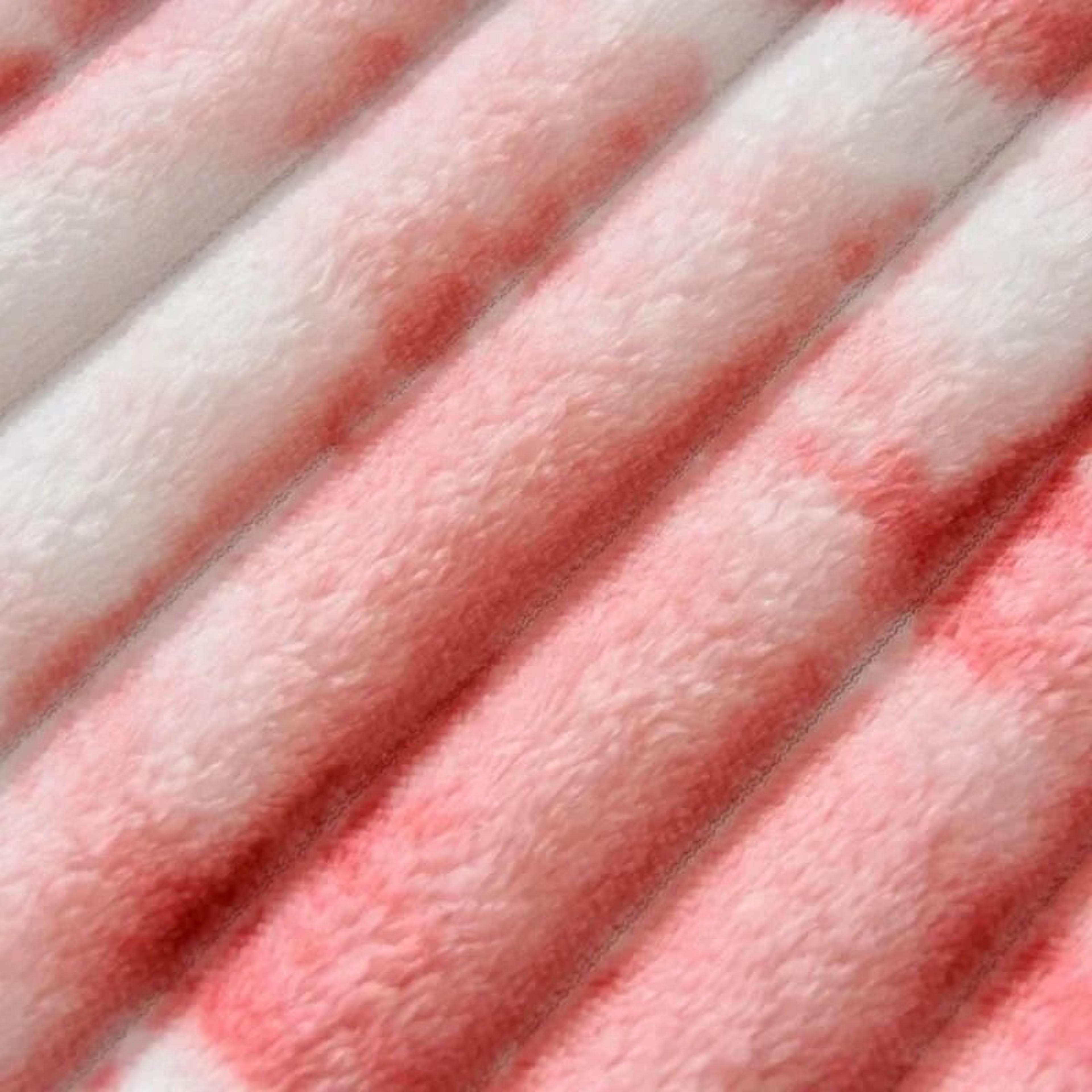 Gradient Color Soft Plush Flannel Blanket Spring  Autumn Warm Bed  Sofa Throw 2