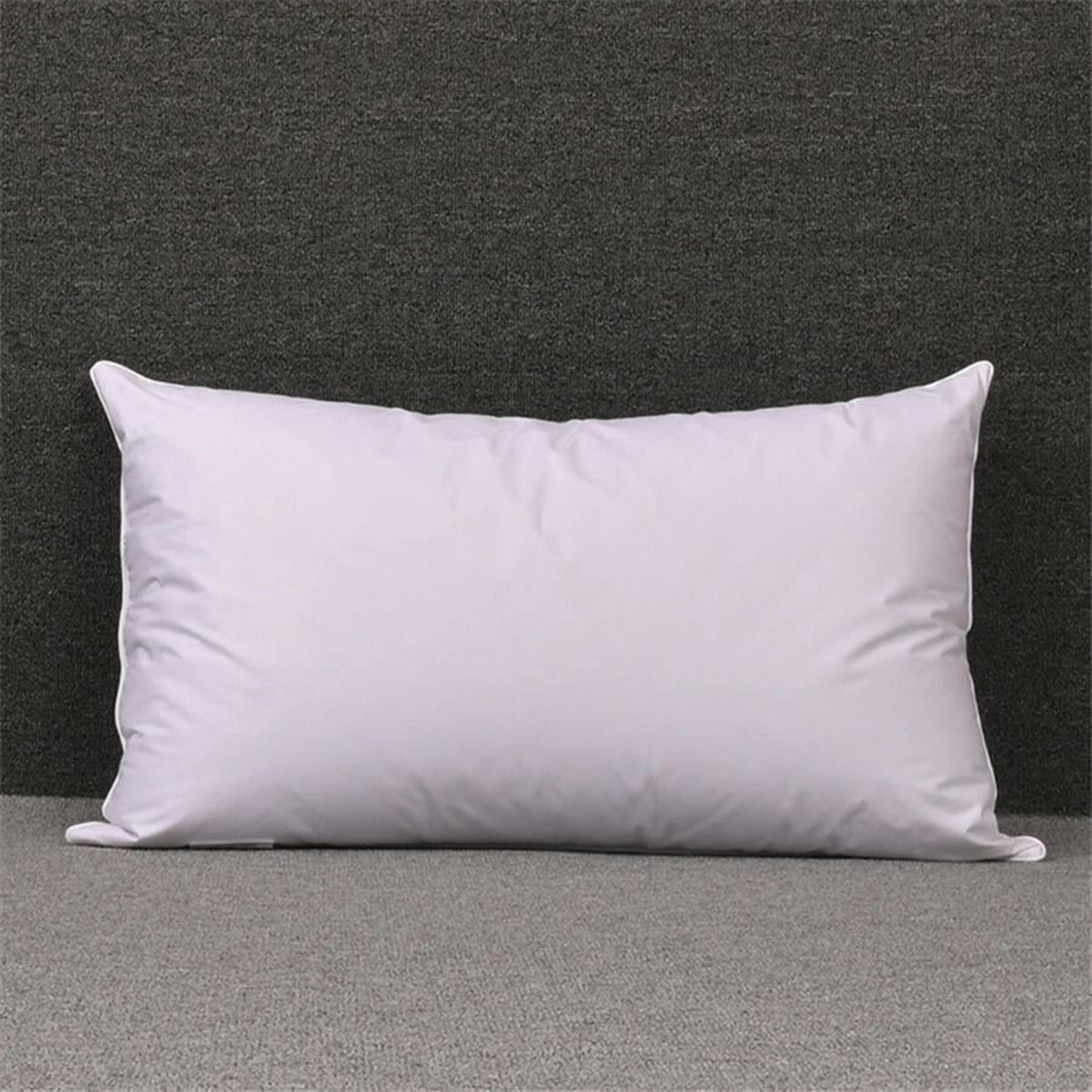100 White Goose Feather Pillow FiveStar Hotel Grade Orthopedic Neck Pillow 48x74cm 18
