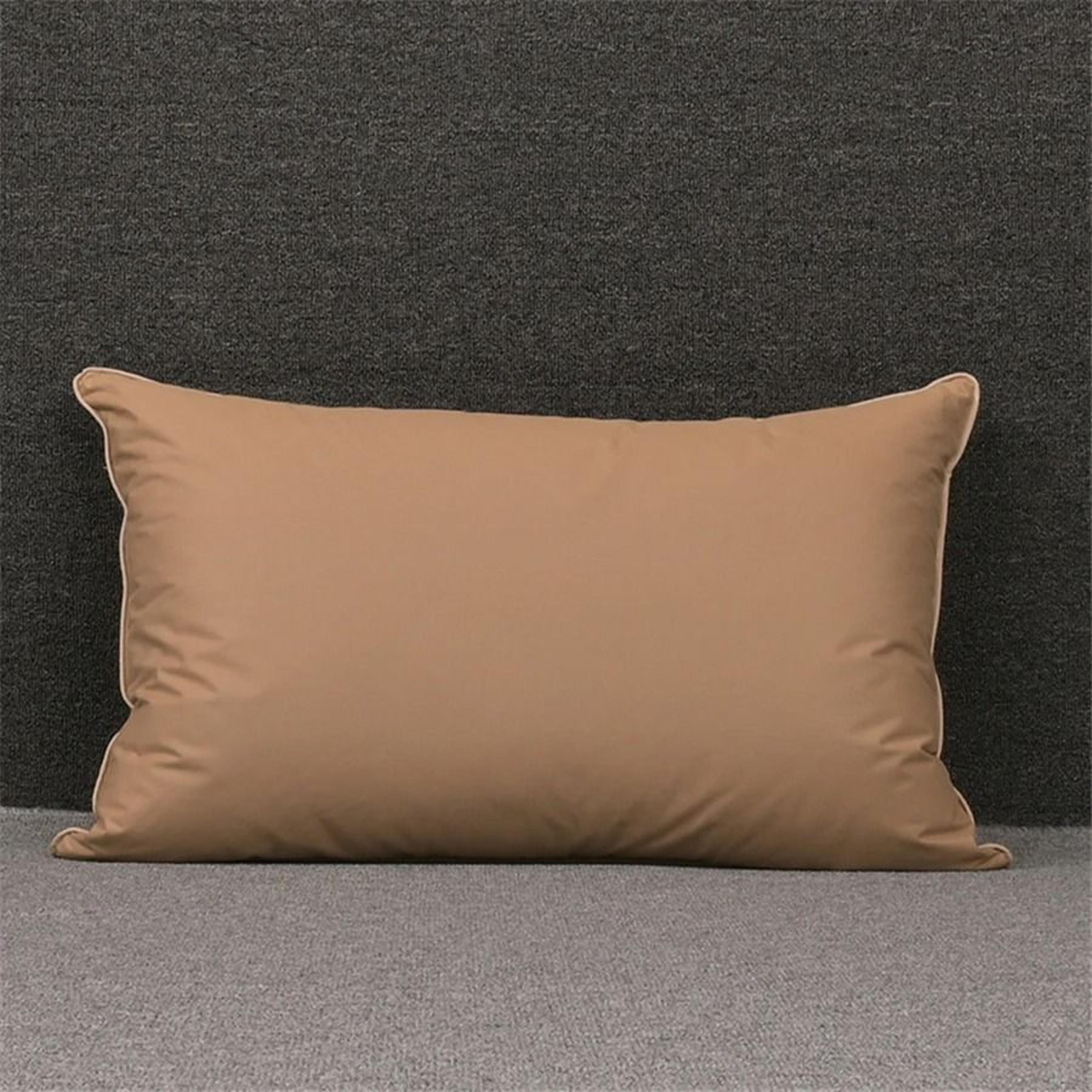100 White Goose Feather Pillow FiveStar Hotel Grade Orthopedic Neck Pillow 48x74cm 10