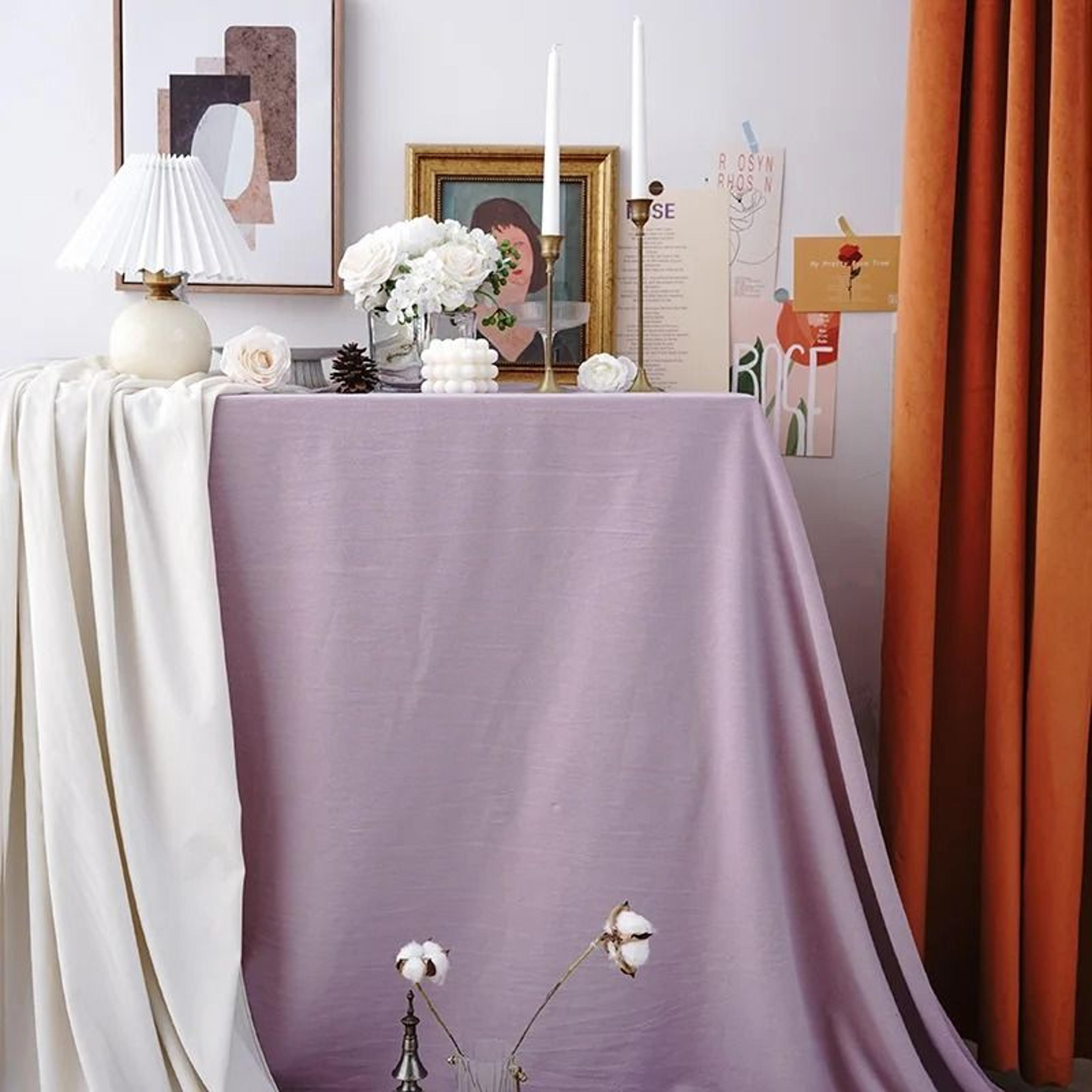 100 Cotton Solid Fabric Material Washable Craft Cloth For Sewing Quilting  Tablecloths 1