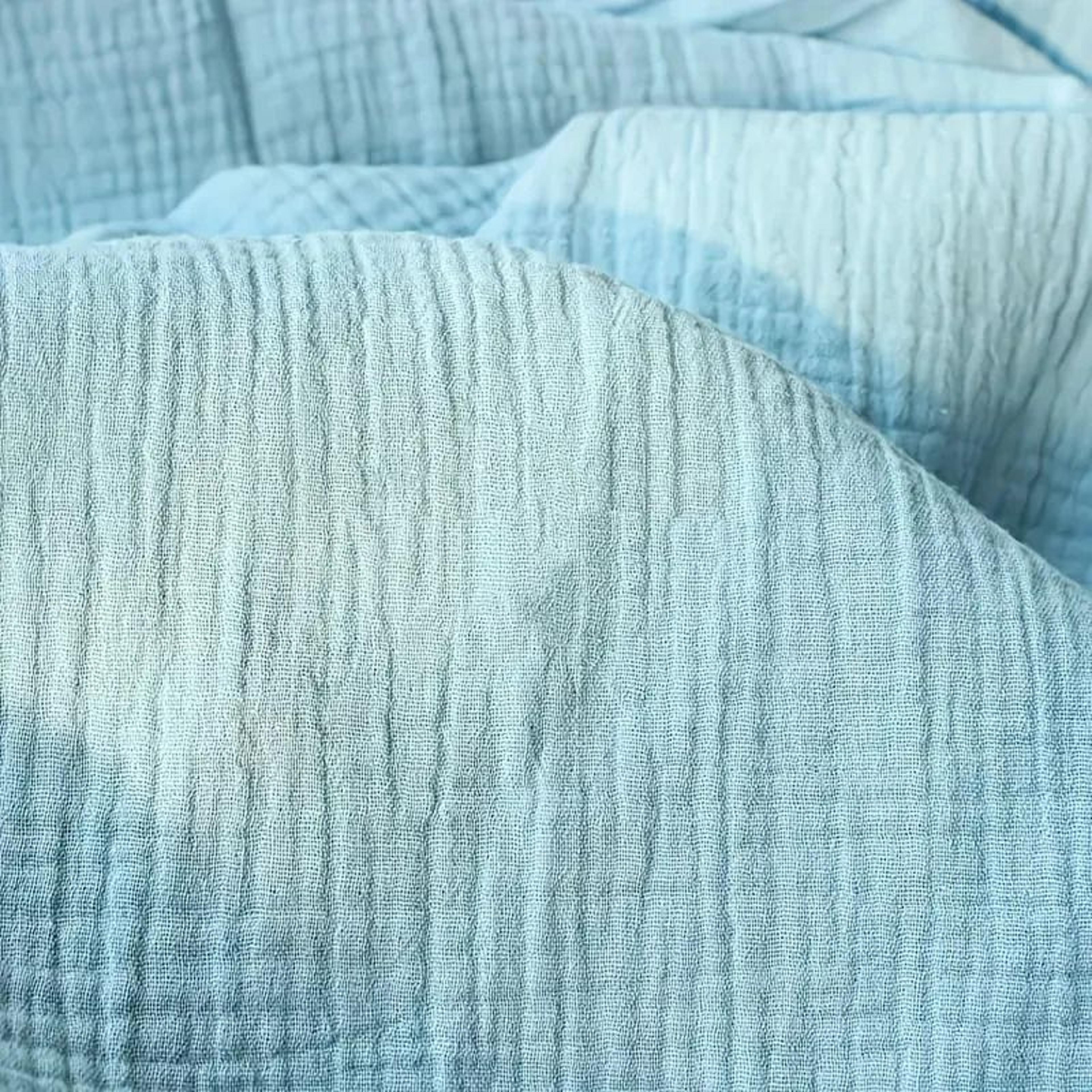 Double Gauze Cotton Muslin Fabric By The Meter Soft DIY Craft  Sewing Material For Dresses  Runners 7