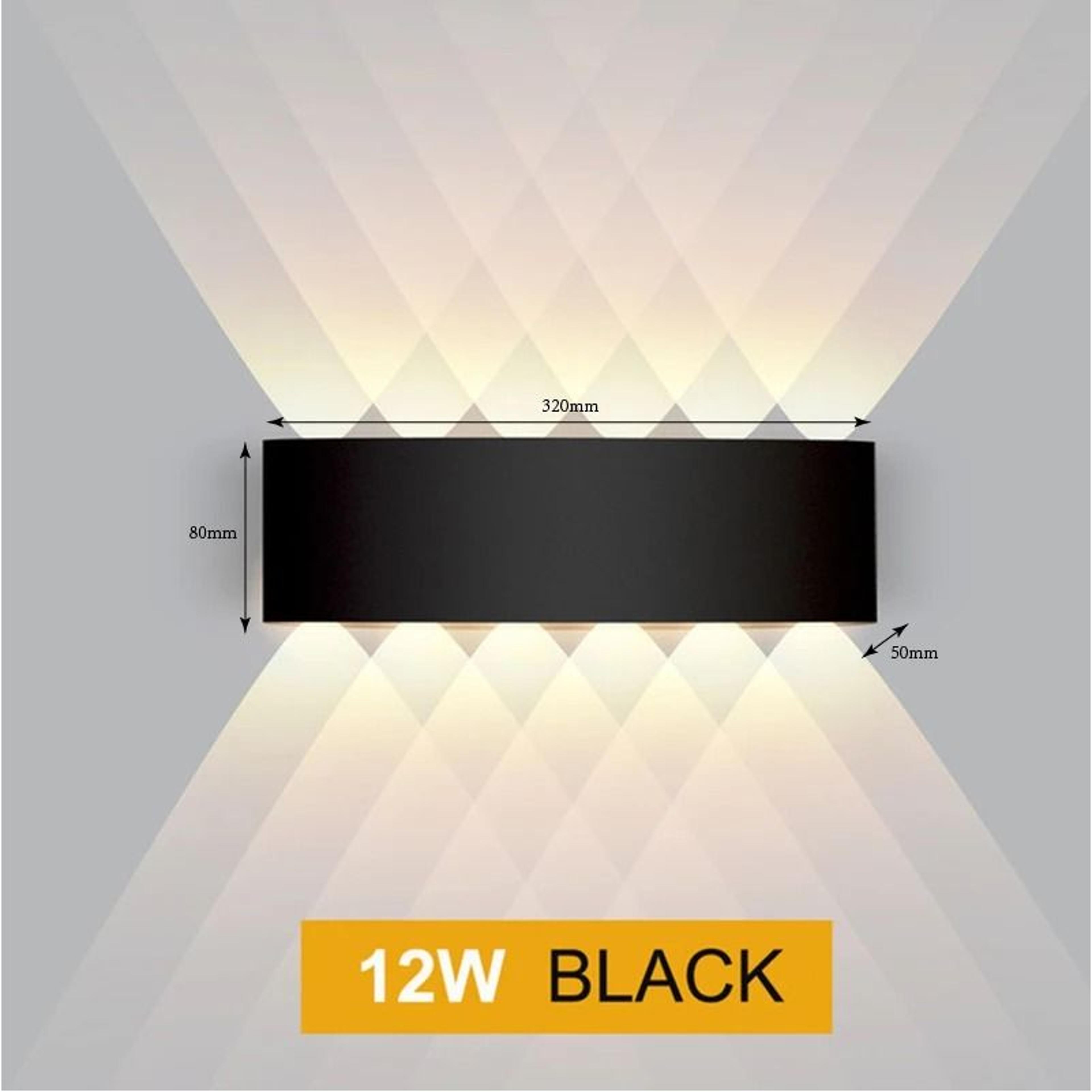 Nordic LED Aluminum Up Down Wall Lamp IP65 Waterproof Outdoor  Indoor Modern Sconce For Stairs Bedr 14