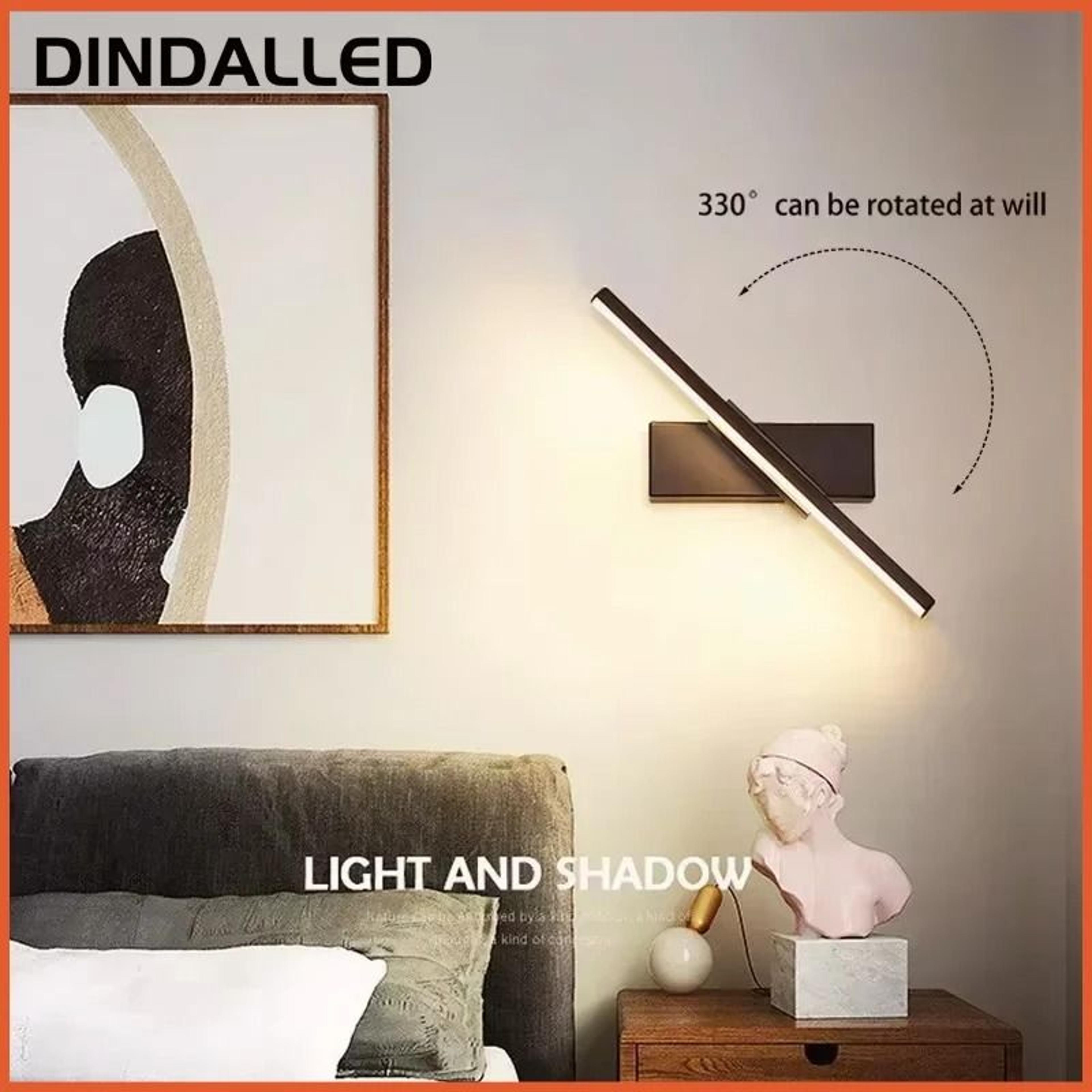 Modern Rotatable LED Wall Sconce 360 Adjustable Light For Bedroom Bedside Bathroom Mirror  Reading  2