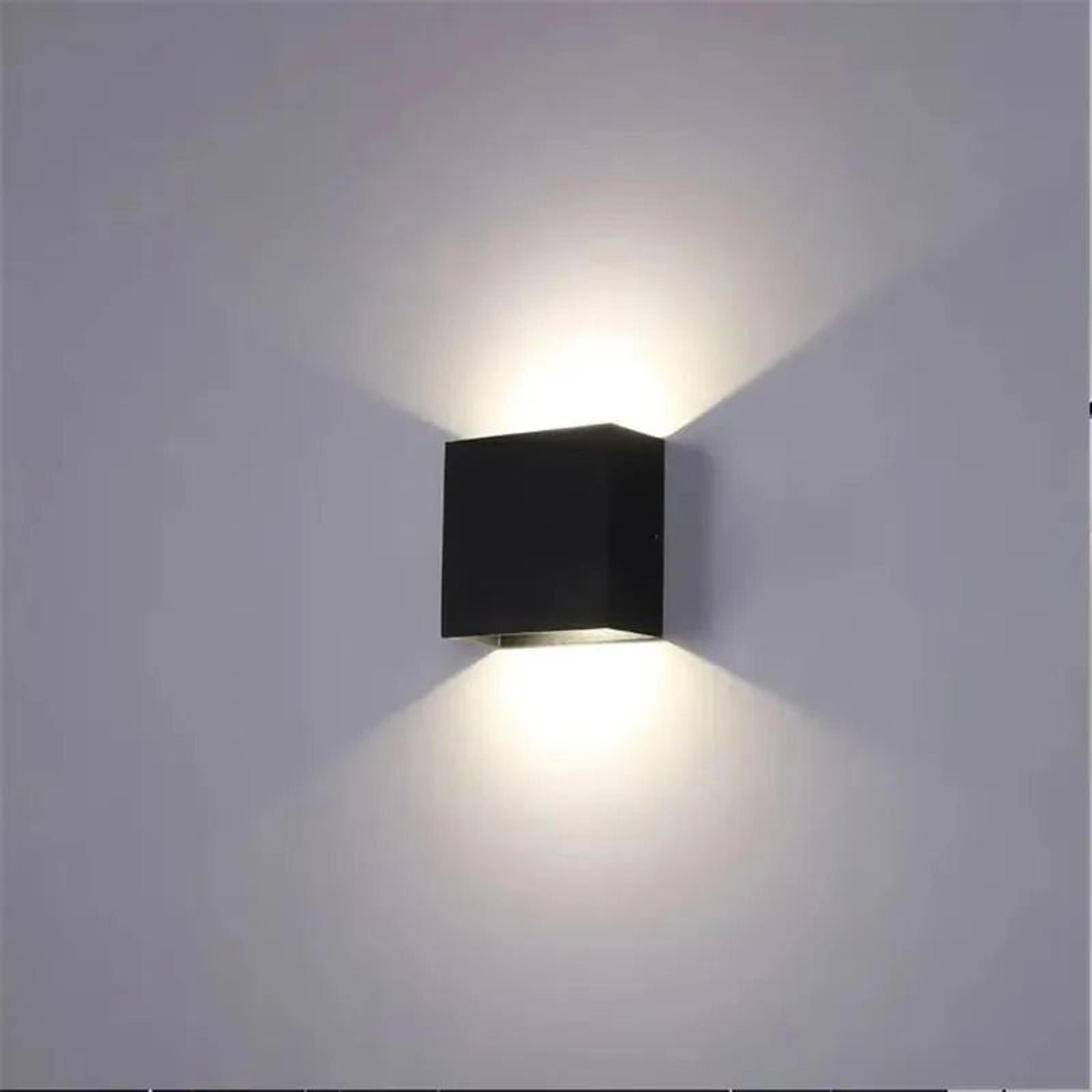 6W Up And Down LED Aluminum Interior Wall Lamp Modern DualDirectional Sconce For Bedroom Living Roo 4