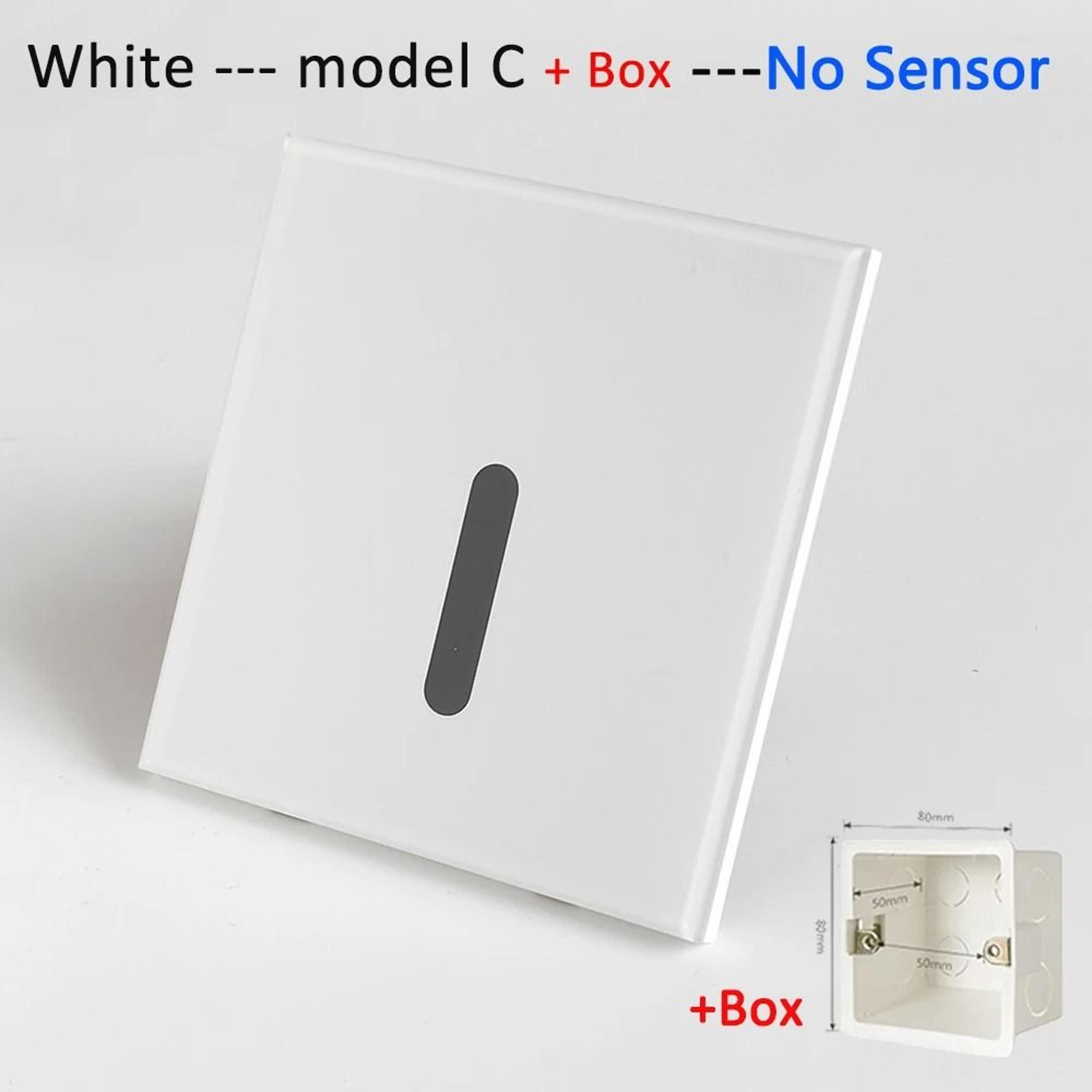 SANDIY Indoor Recessed LED Step Light Modern NonSensor Wall Nightlight For Staircase Balcony  Bedro 12